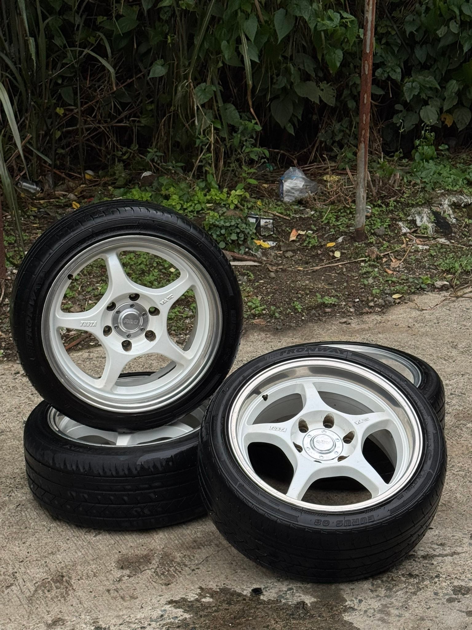 Work Wheels Esperio Design 17x7 ET35 4x100 Rare and Discontinued