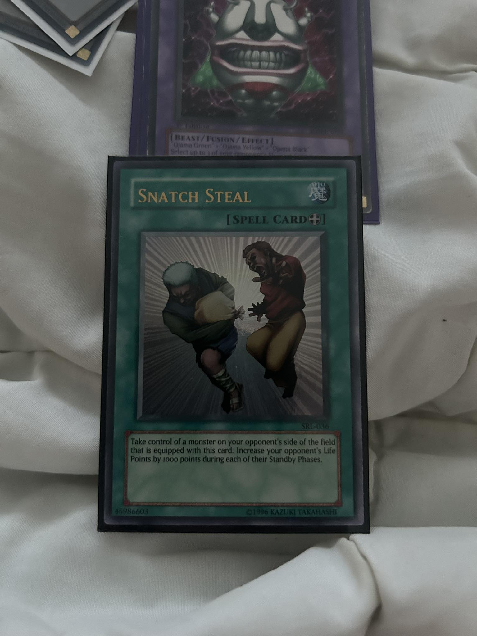 yugioh steal card Yugioh! 1x Snatch (BLTR 036) Ultra Rare rarity from the Magic Ruler set 1st Edition version for collectors Yu-Gi-Oh TCG] Snatch Steal (Beginner's