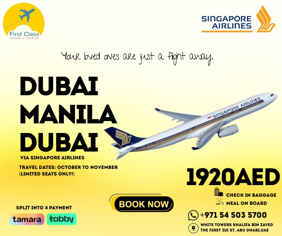🚨 FLASH SALE – Dubai to... - First Class Travel & Tourism AE | Facebook