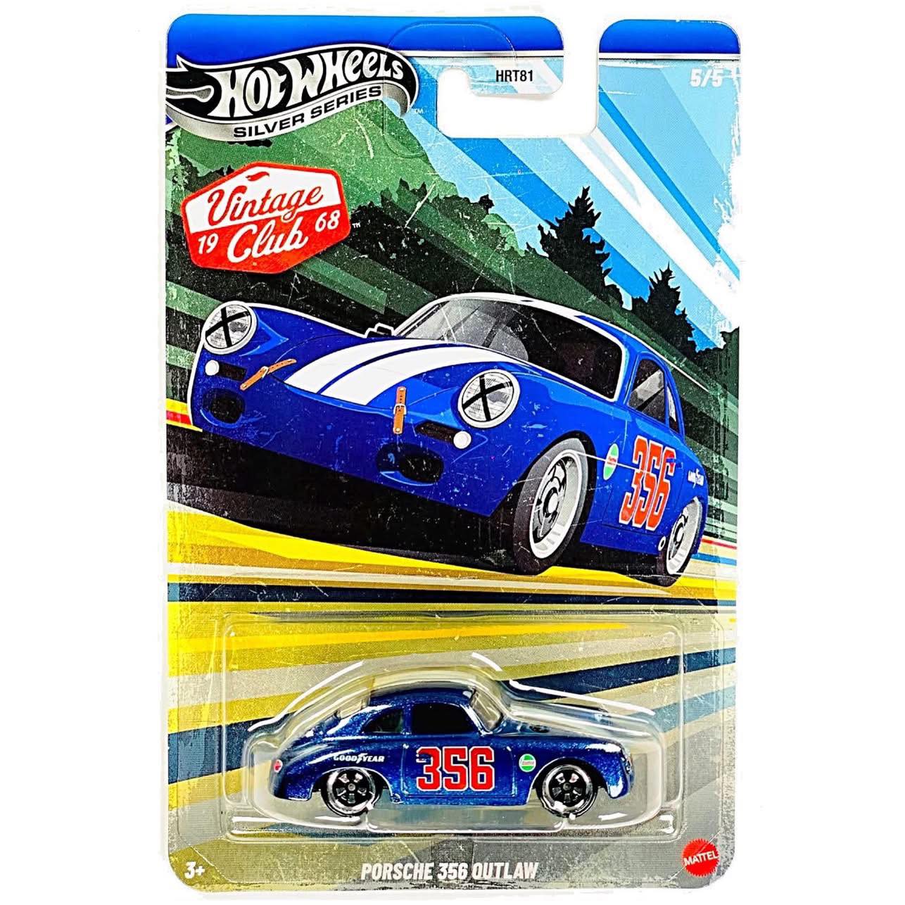 Hot Wheels Porsche 356 Outlaw mainline and super treasure hunt