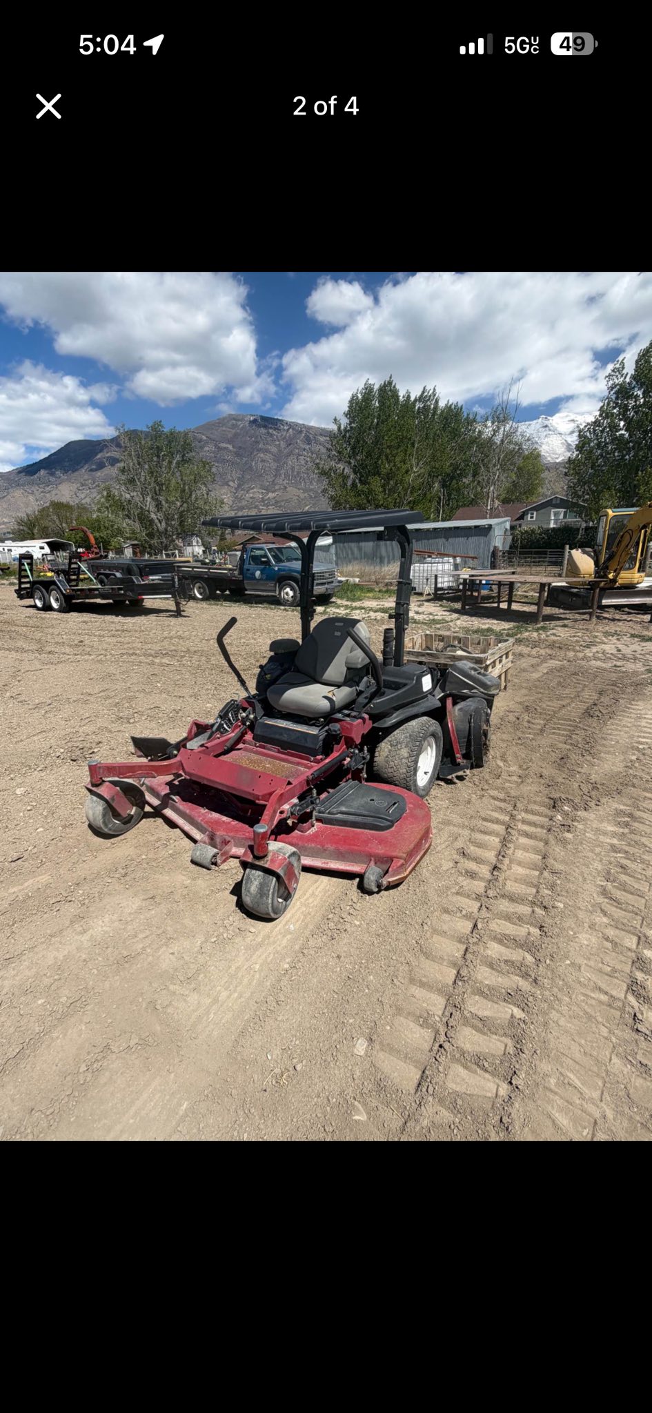 Picked up a Toro Z Master 74938 with a blown CV940. Case is
