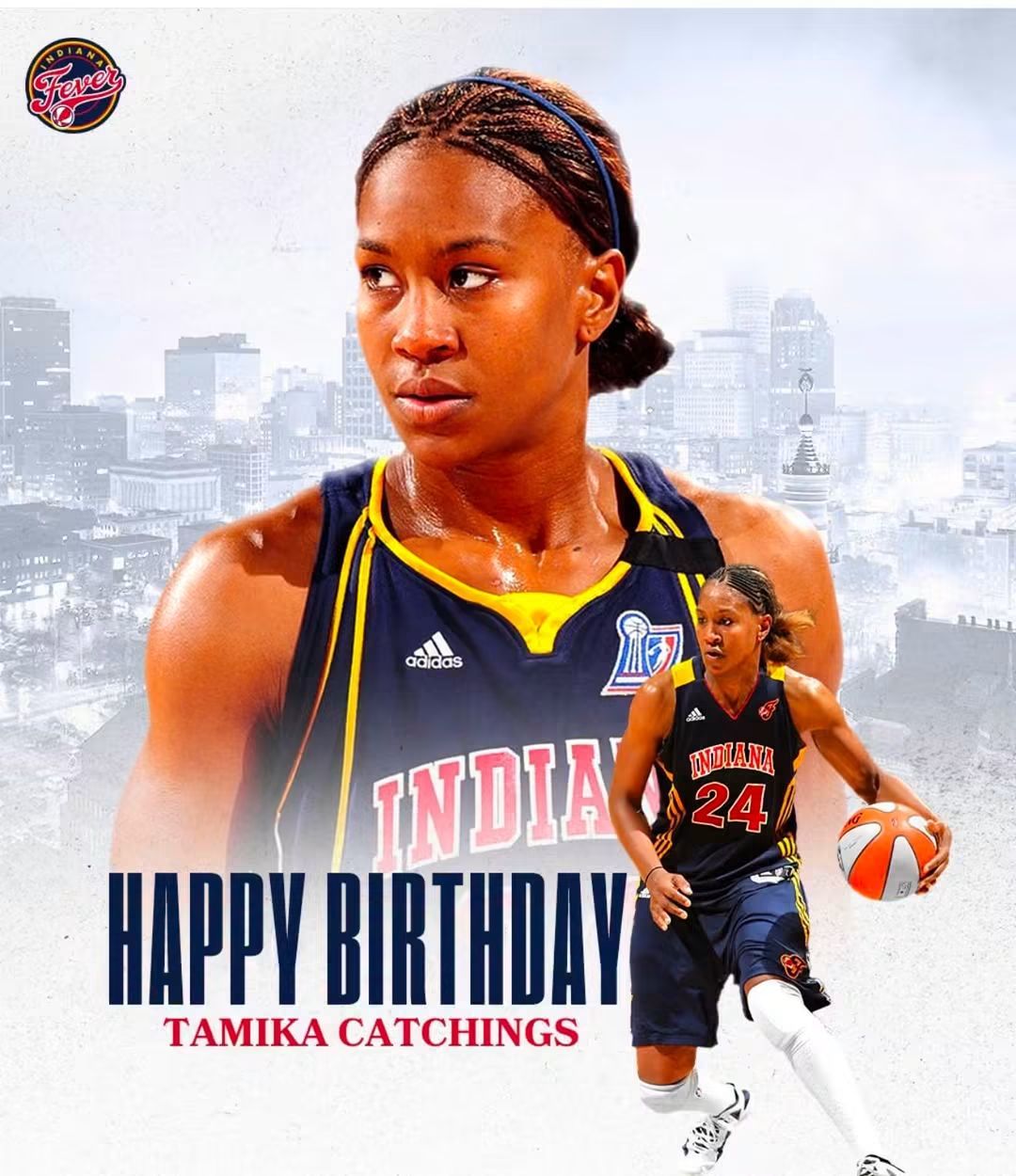 Happy Birthday to WNBA Legend Tamika Catchings