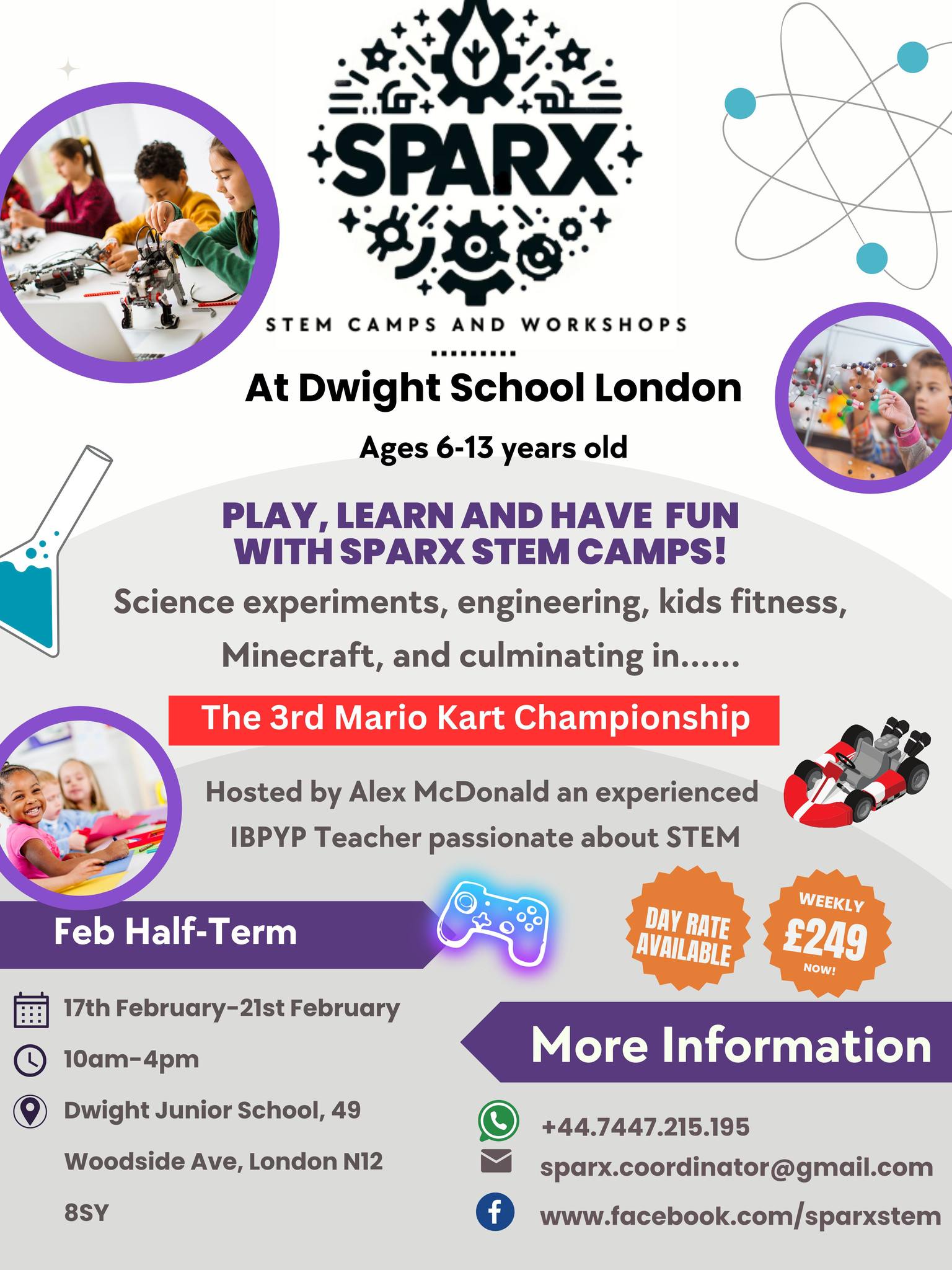 SparX STEM Holiday Camps & Clubs