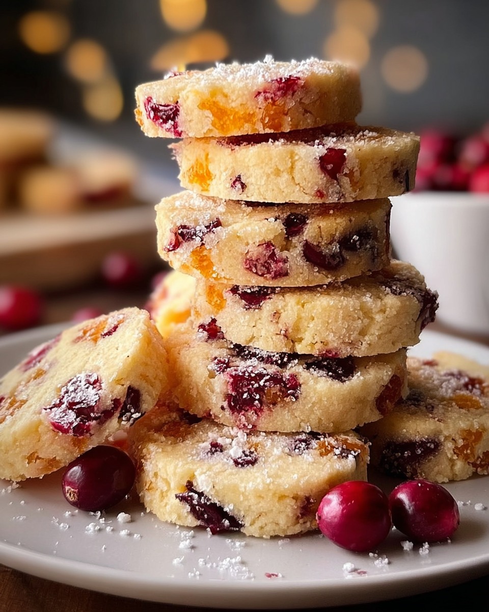 Timeless - Cranberry Orange Snowflake Shortbread 🍪 Bright, Buttery, and ...