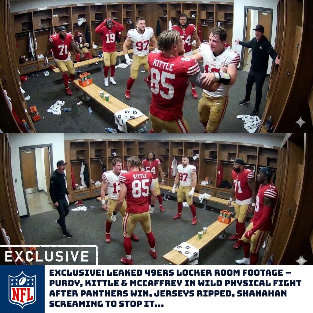 Drake - EXCLUSIVE: Leaked 49ers Locker Room Footage – Purdy, Kittle ...