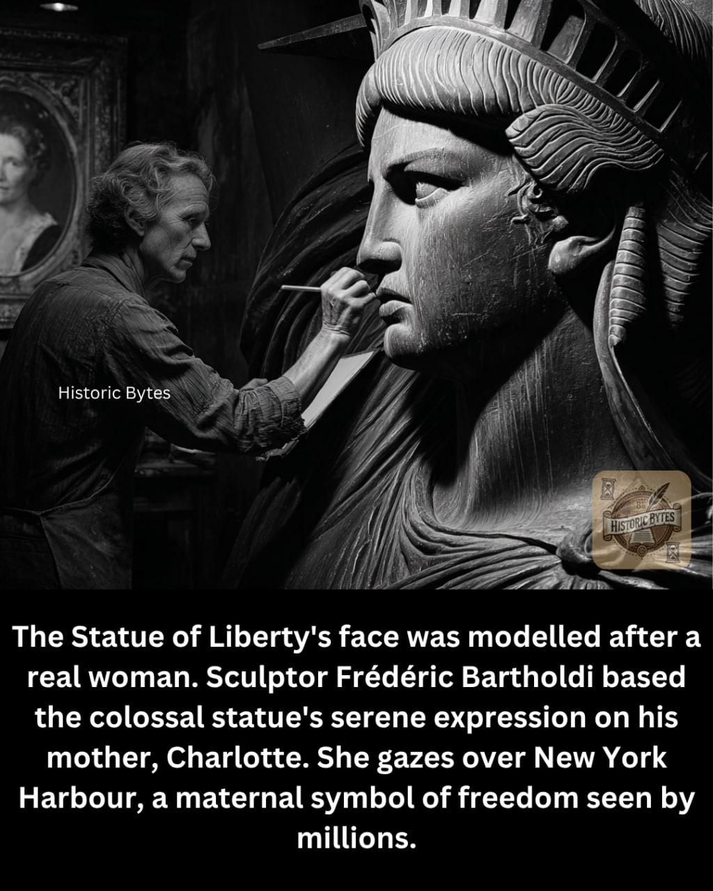 Claim that the Statue of Liberty's face was modeled on Bartholdi's mother photo 2