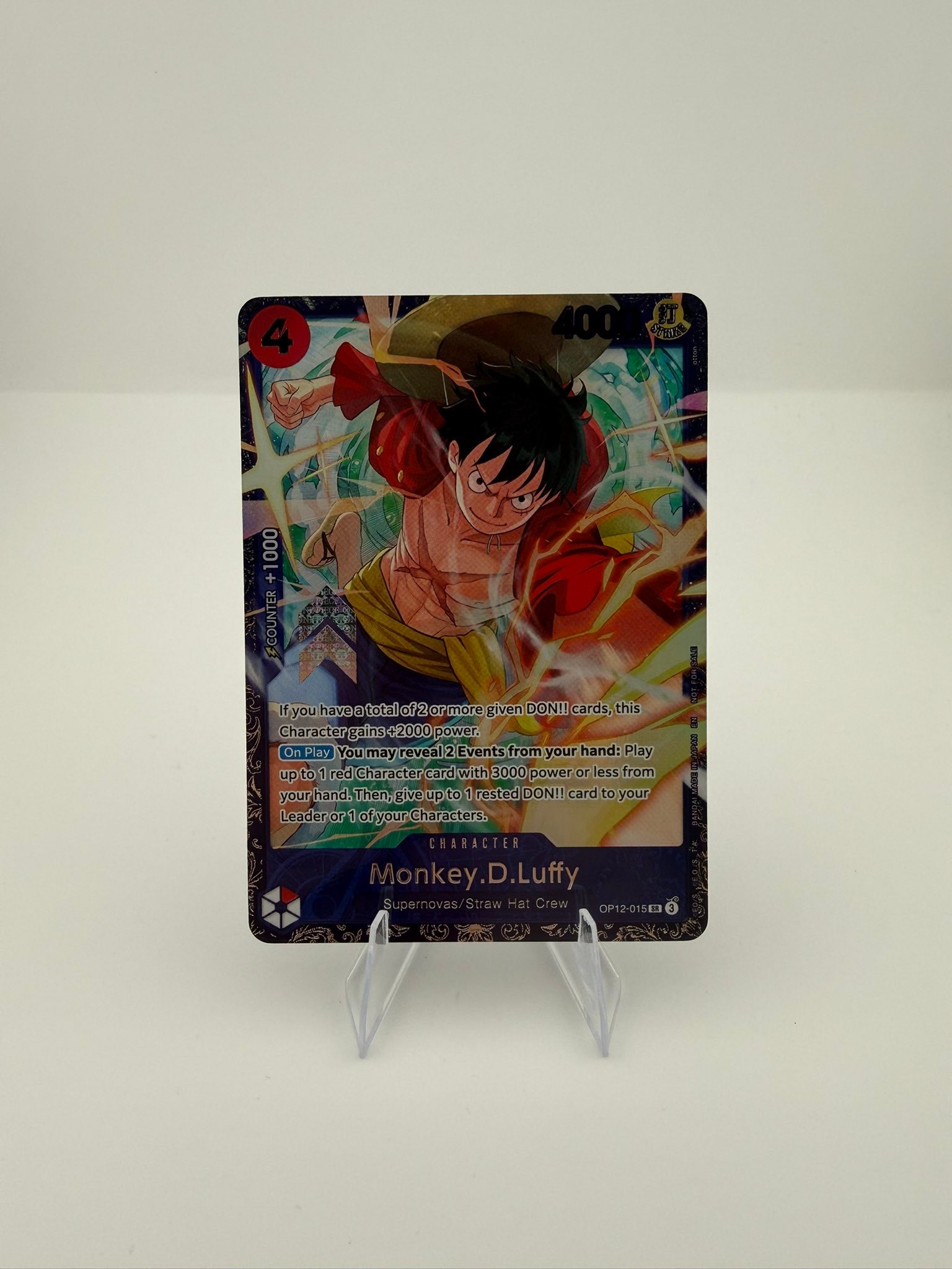 One piece trading cards for sale