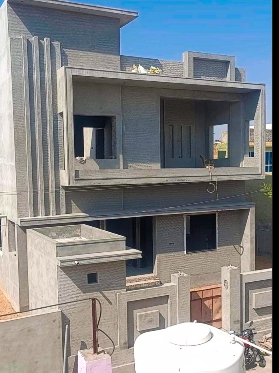 Outside Wall Plaster Design