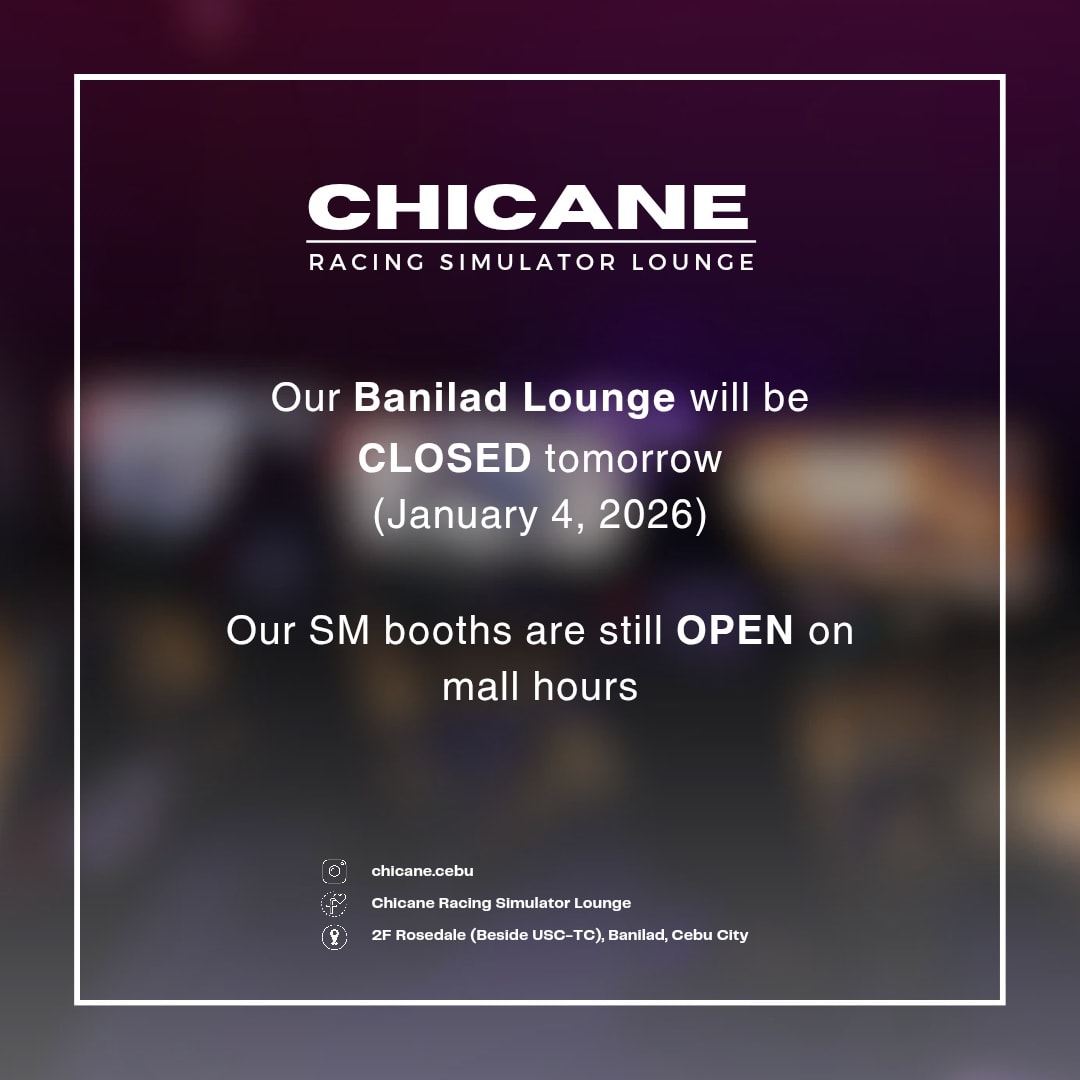 Chicane Racing Simulator Lounge | Cebu City