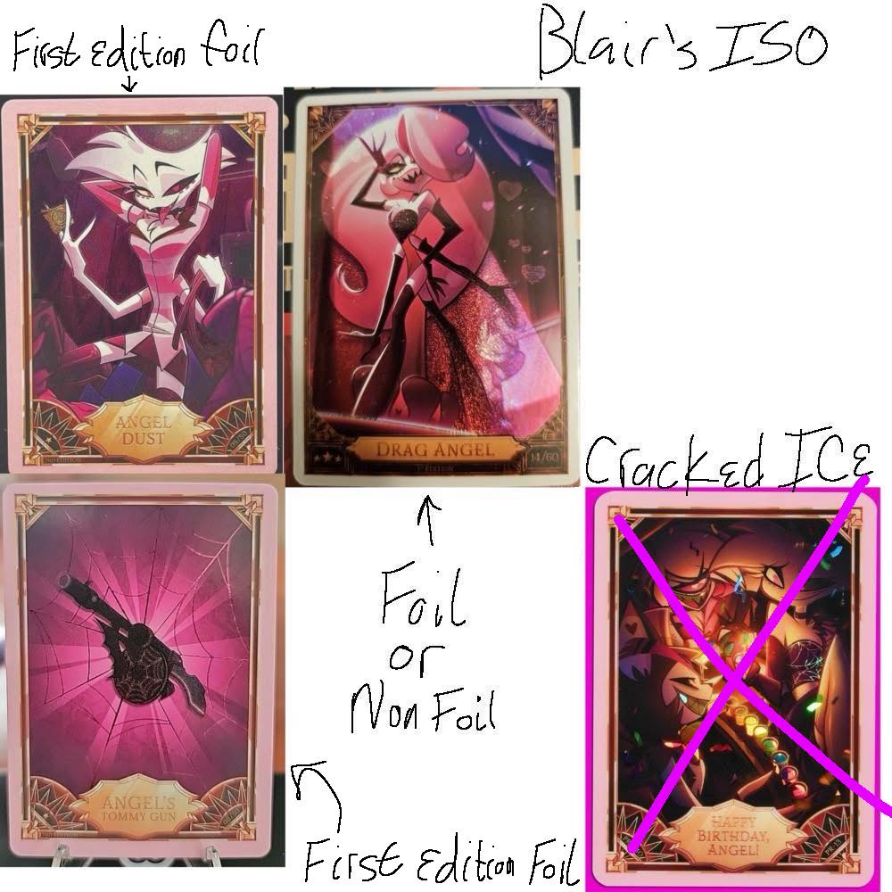 Trade for Drag Angel Dust 1st edition foil
