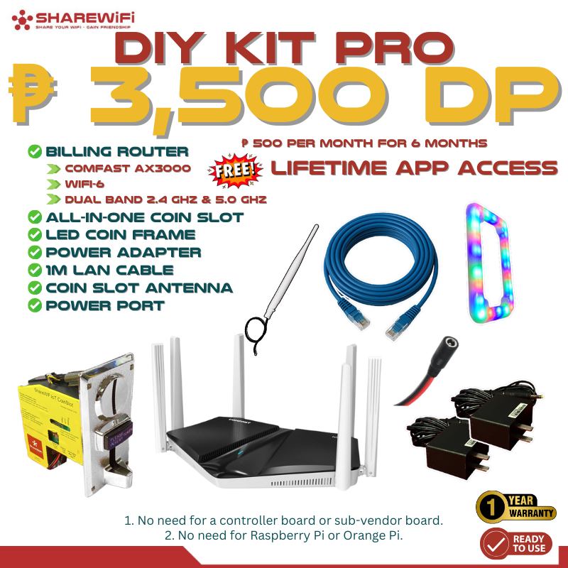 ShareWifi - Mas malakas. Mas mabilis. Mas PRO. 💪 Ang ShareWiFi DIY Kit ...