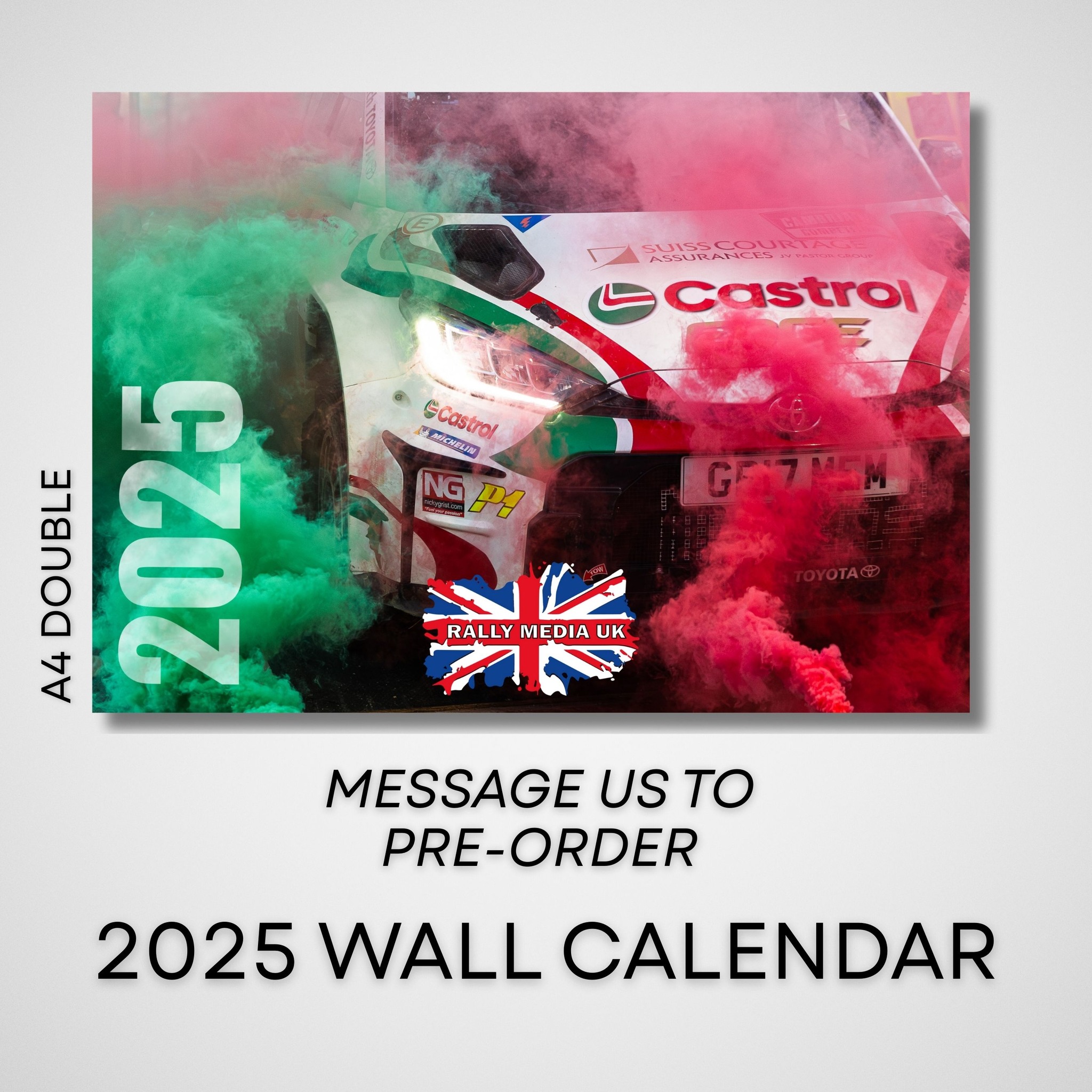 Rally Media UK - The 2025 Rally Media UK wall calendar is... | Facebook