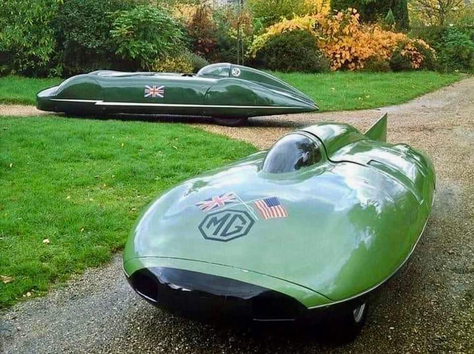 In February of 1931 the MG EX120 sets a land speed record
