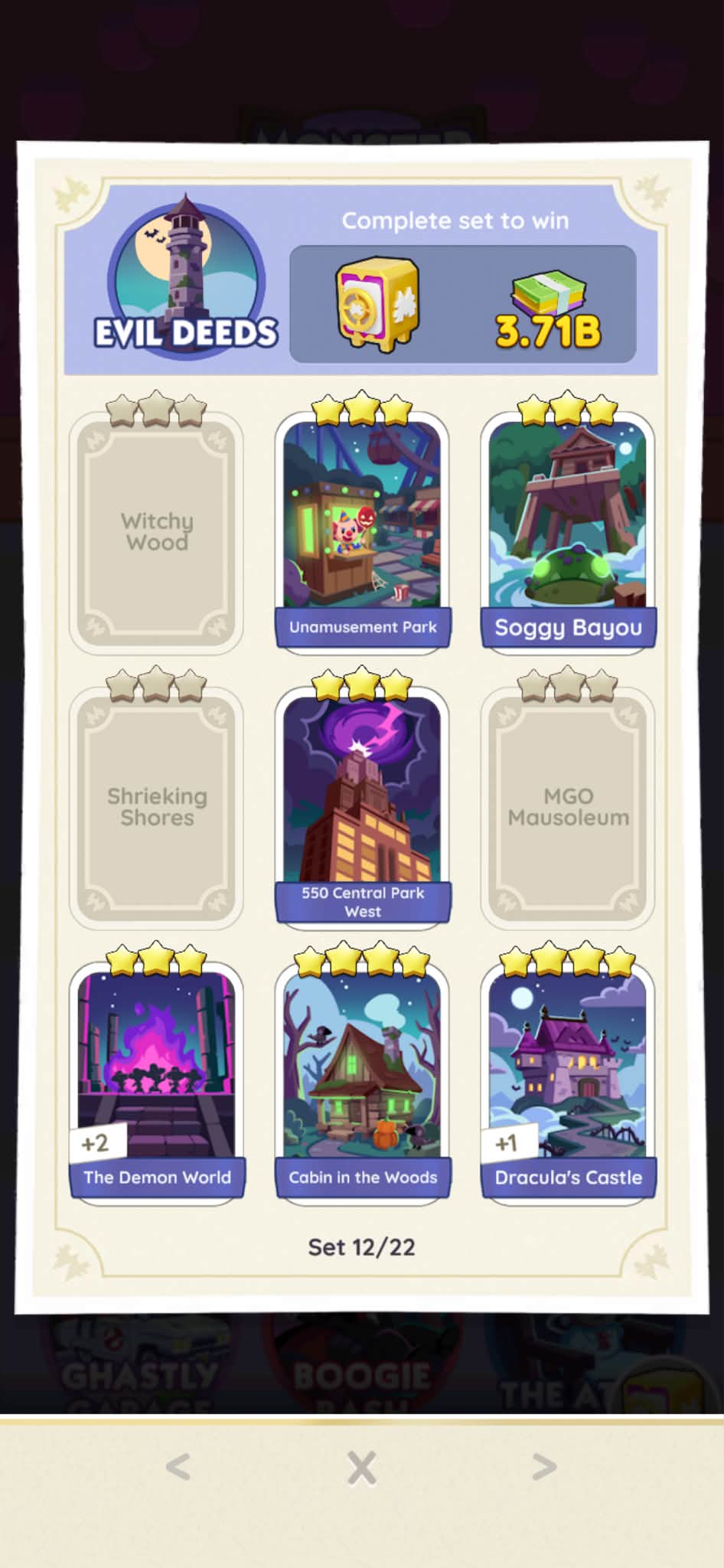 2 trades left looking to complete sets