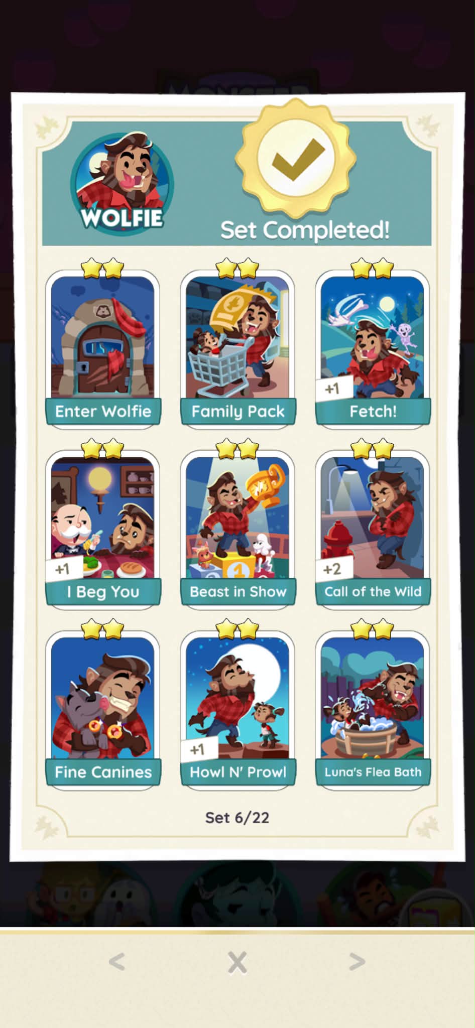 2 trades left looking to complete sets