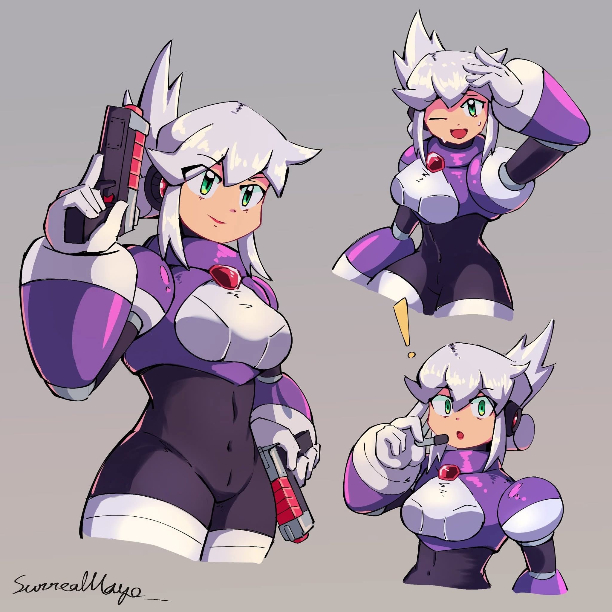 Synthia from Mega Man X: Corrupted | Facebook