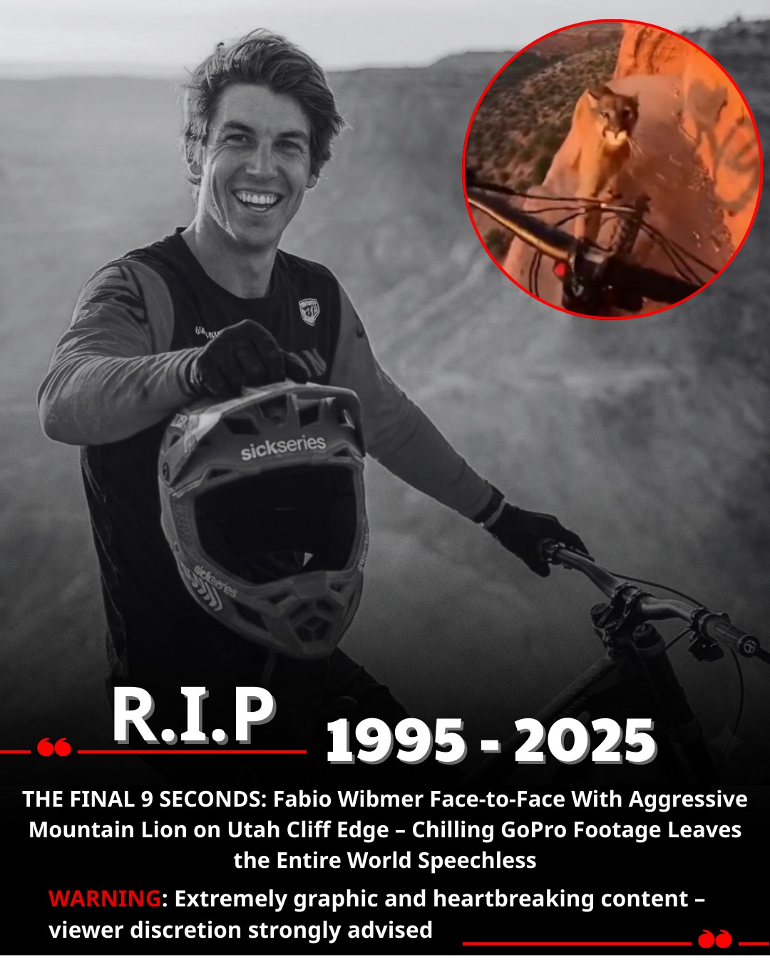 Drake - SAD NEWS: Fabio Wibmer, the undisputed King of Freeride MTB ...