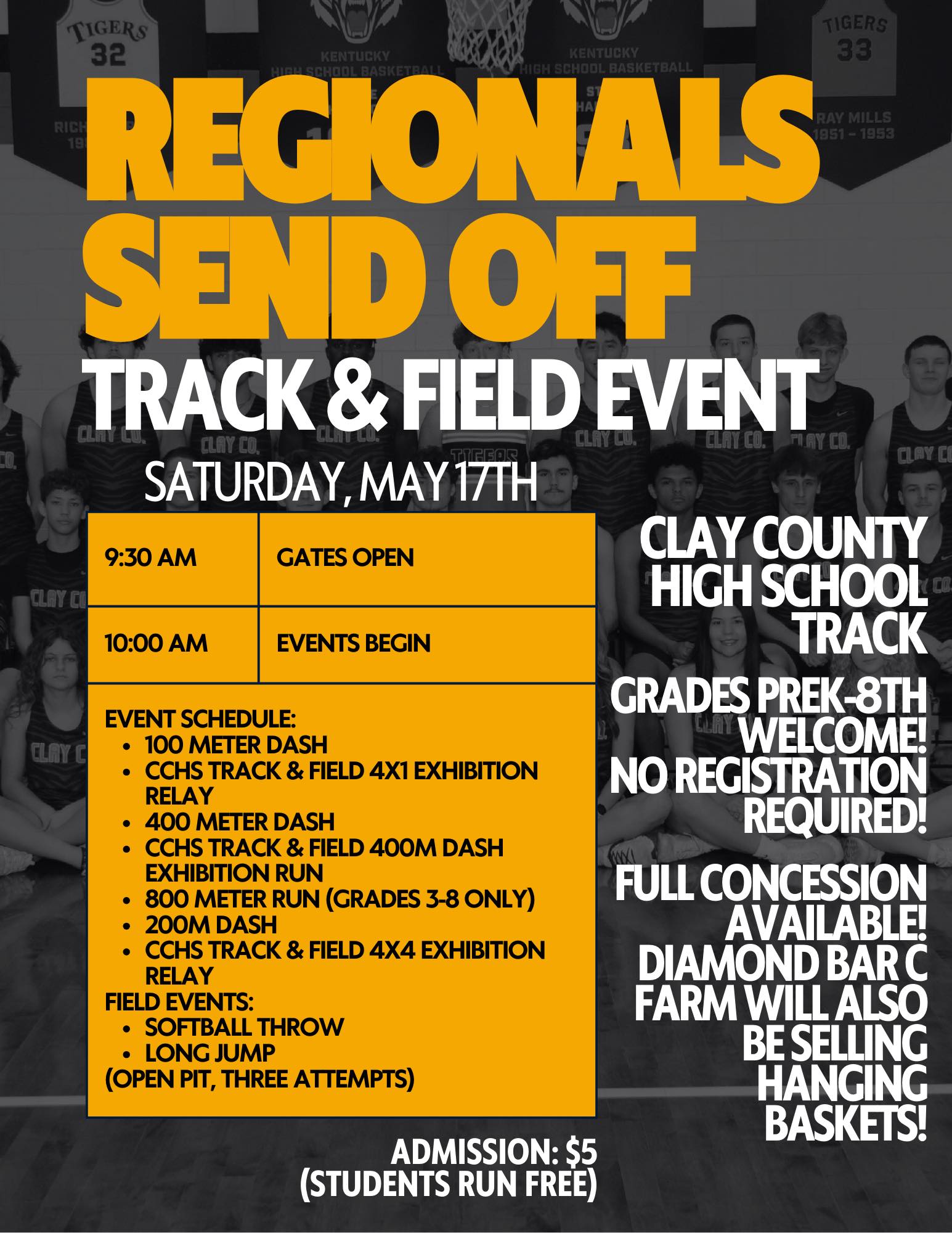 Clay County Tigers Track & Field