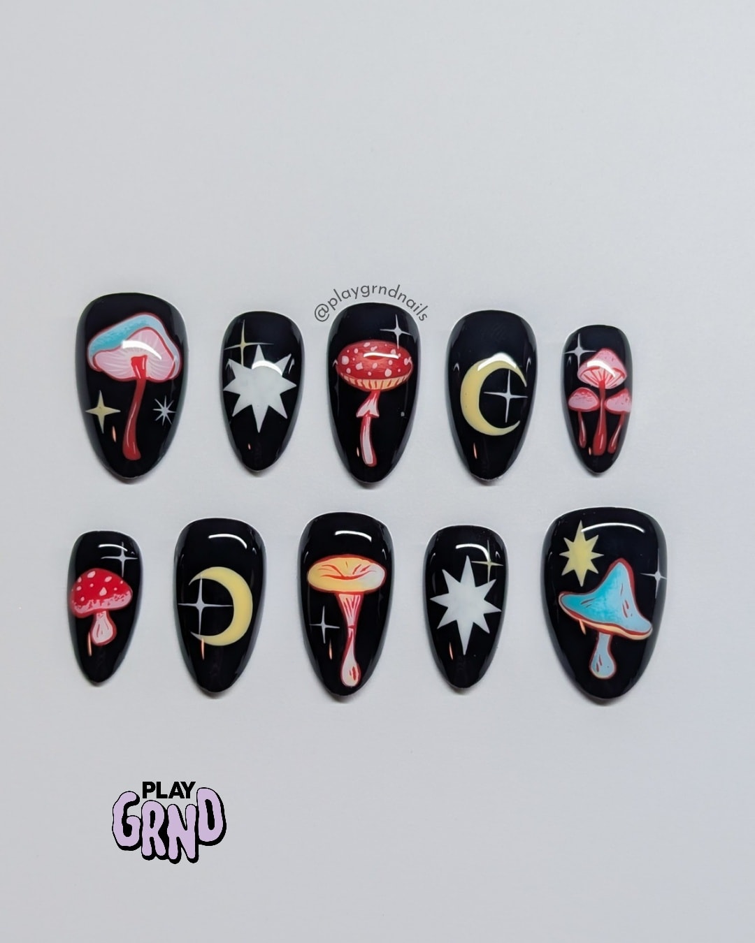 Play Grnd Nails - Mushroom BB's 🍄 If you couldn't tell... | Facebook