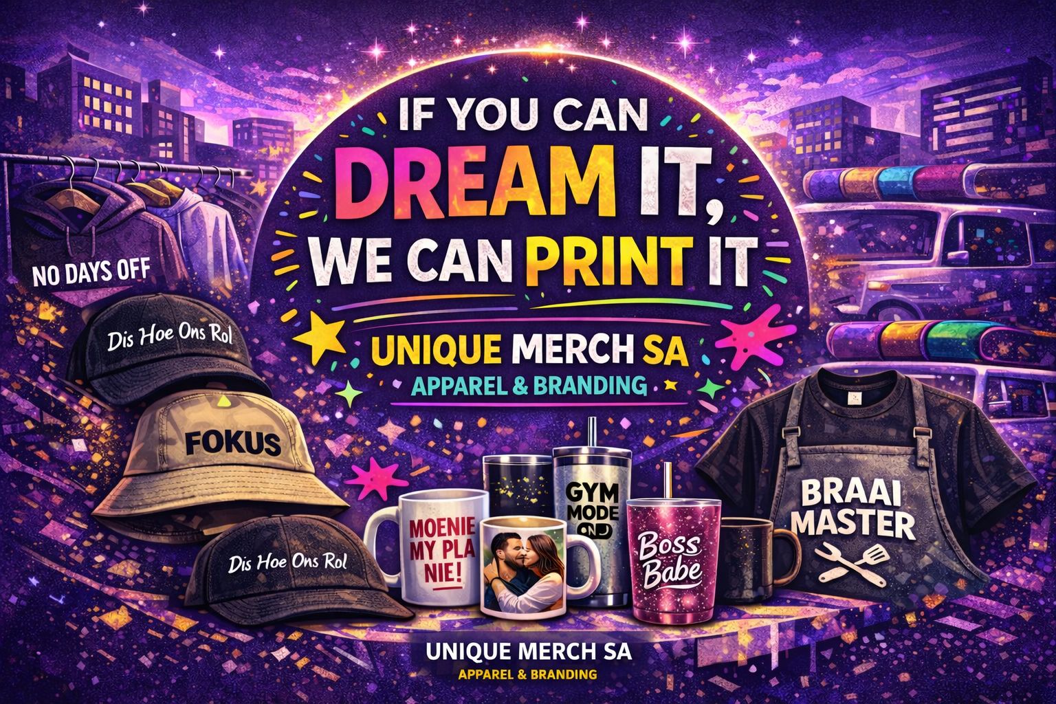 Unique Merch SA | Cape Town