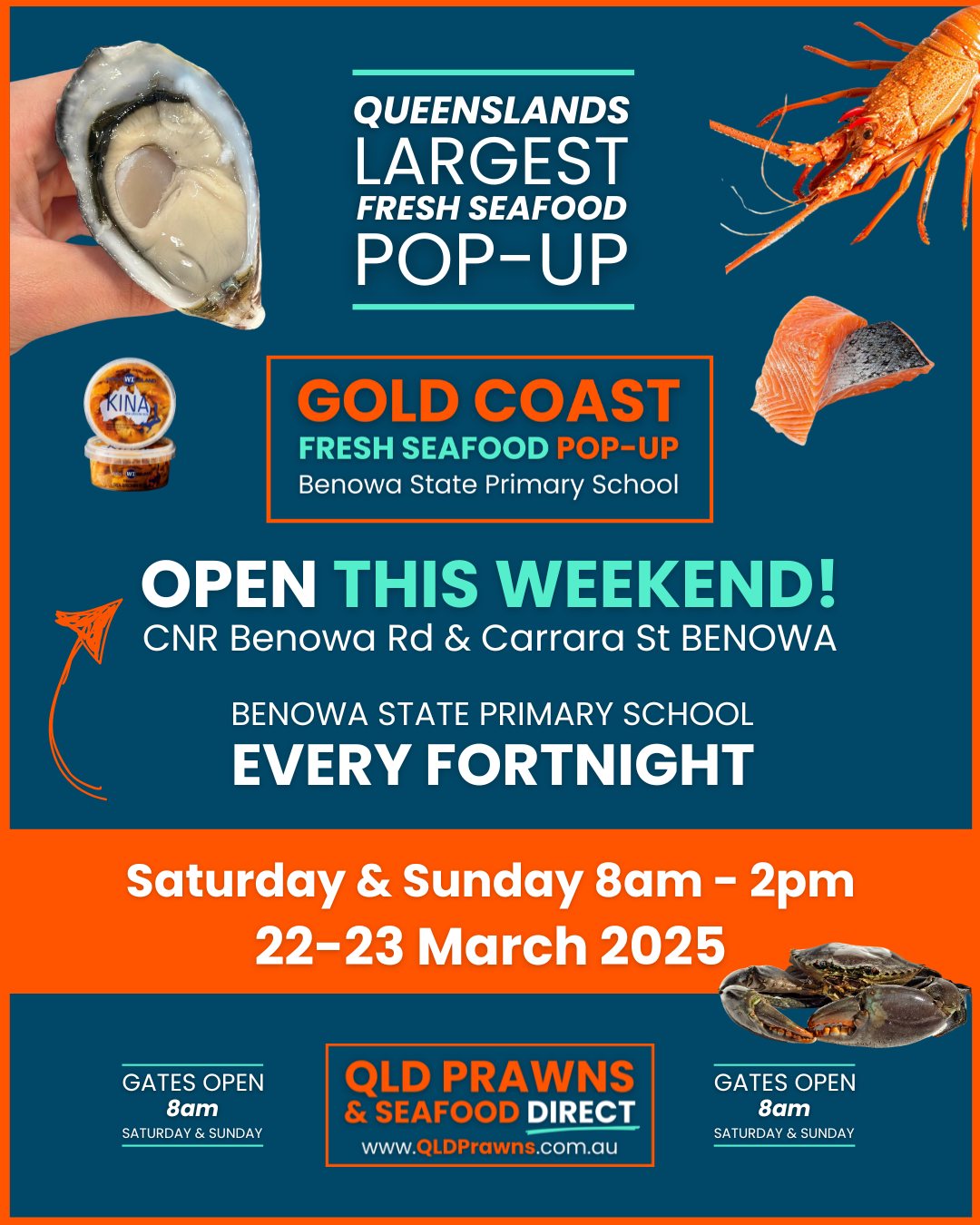 QLD - Our inaugural Gold Coast Seafood Pop-Up in Benowa is on this ...