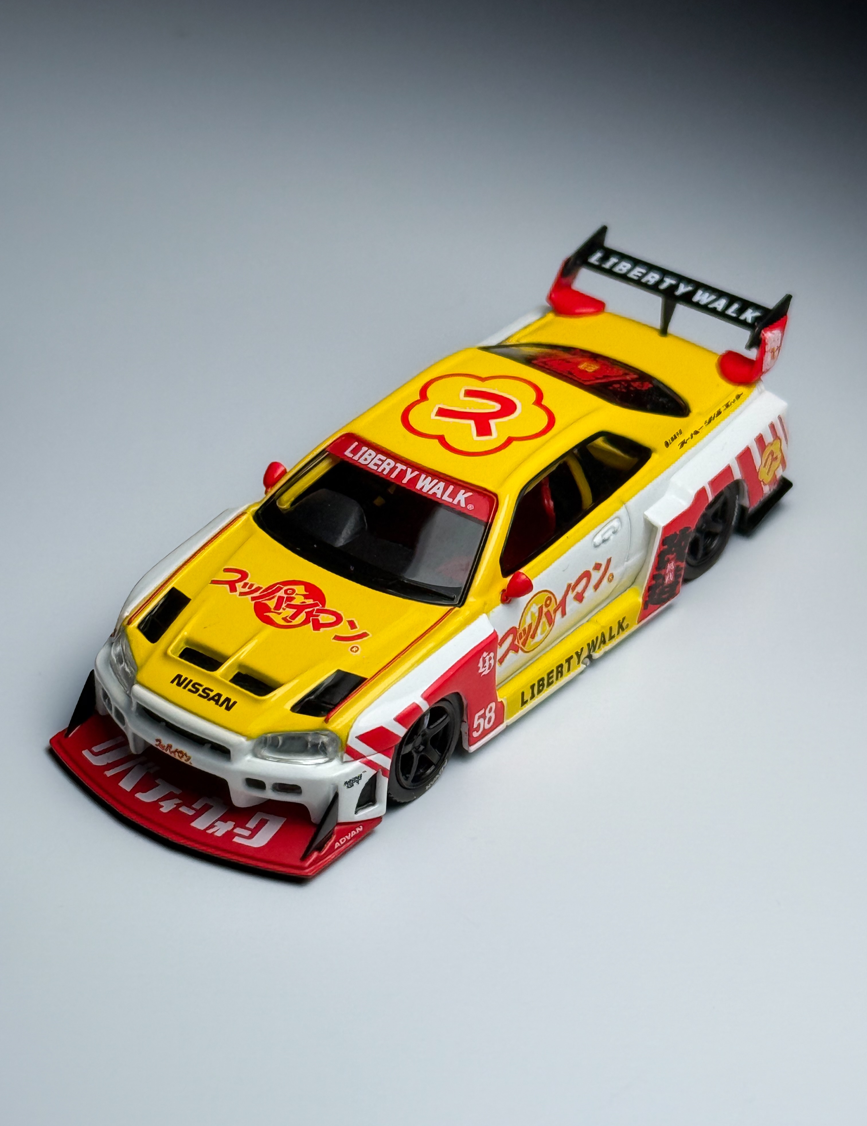 Nissan LB-ER34 Super Silhouette Skyline Suppaiman Okinawa Brand