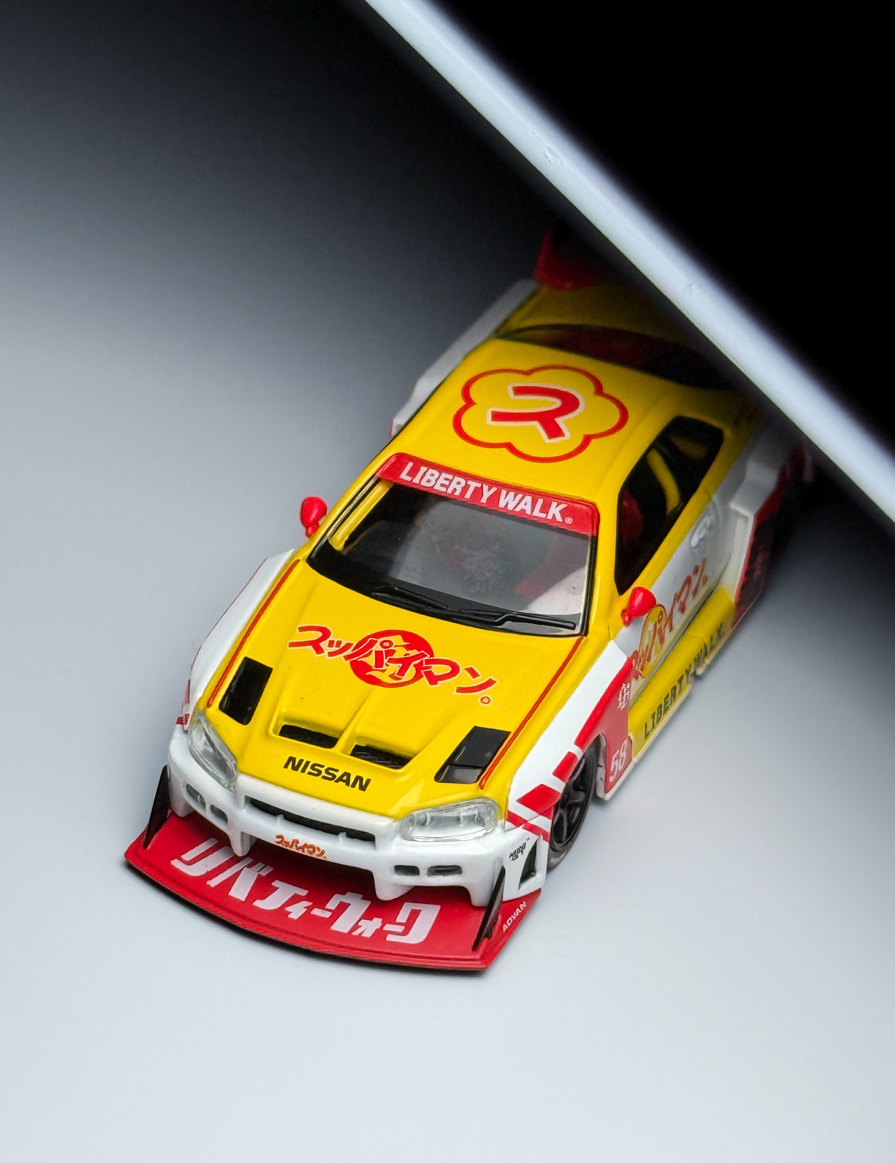 Nissan LB-ER34 Super Silhouette Skyline Suppaiman Okinawa Brand