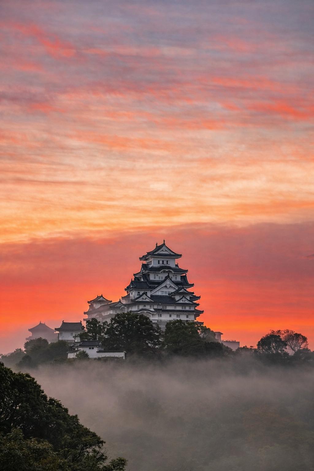 Himeji Castle (姫路城), located in Hyogo Prefecture, Japan