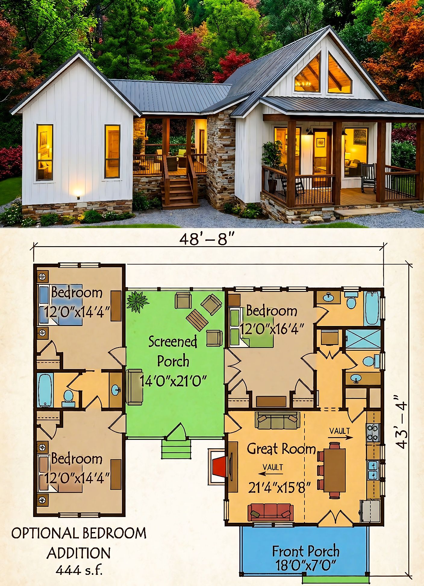 quintymirjam - 🏡 DETAILED DESCRIPTION OF THE THREE-BEDROOM RANCH HOUSE ...