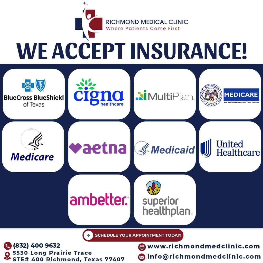 Richmond - We Accept Insurance! At Richmond Medical Clinic, we believe ...