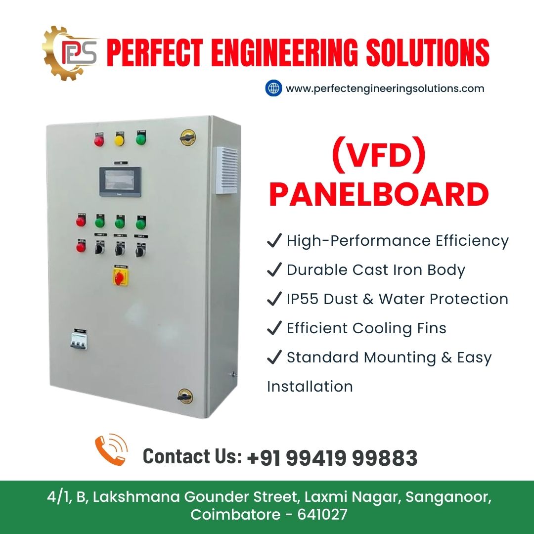 Perfect - ⚡ VFD Panel Board for Smooth Motor Control & Energy Savings ...