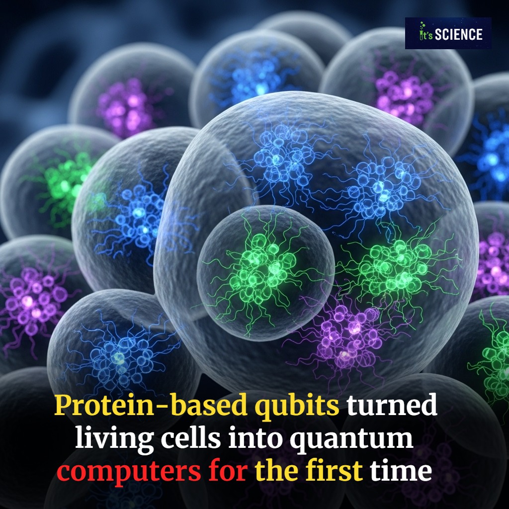 It's - Protein-based qubits turned living cells into quantum computers ...