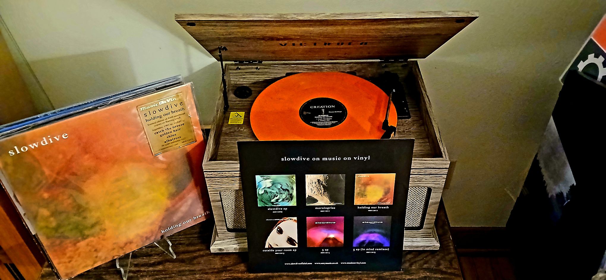 Slowdive's holding our breath ep vinyl release