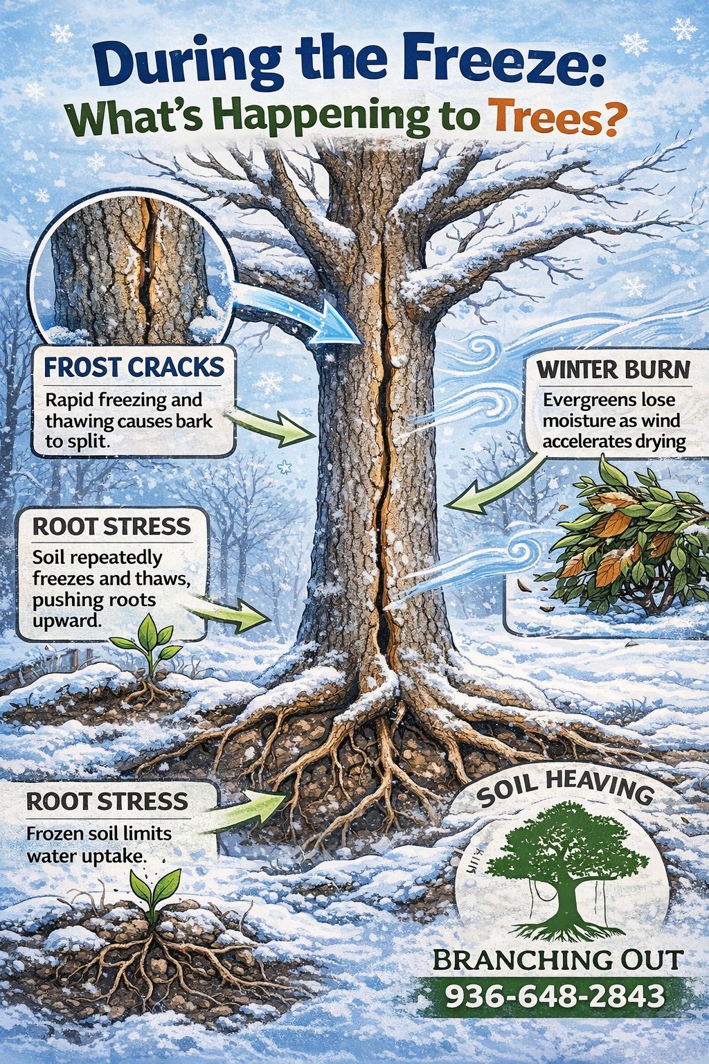 ️🌲 DURING THE FREEZE: WHAT’S... - Branching Out LLC. | Facebook