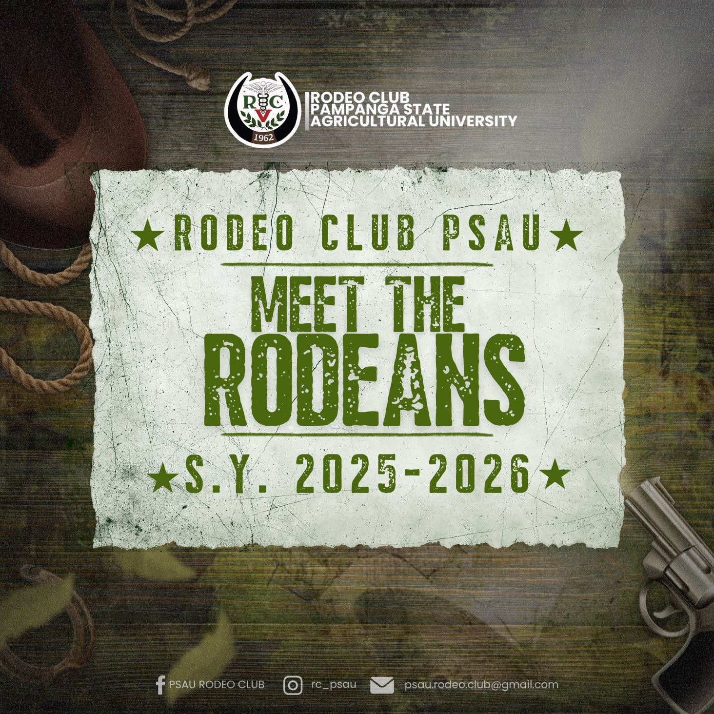 PSAU RODEO CLUB - 𝕸𝖊𝖊𝖙 𝖙𝖍𝖊 𝕽𝖊𝖘𝖎𝖉𝖊𝖓𝖙 𝕽𝖔𝖉𝖊𝖆𝖓𝖘 𝖔𝖋 𝖙𝖍𝖊 𝕽𝖔𝖉𝖊𝖔... | Facebook