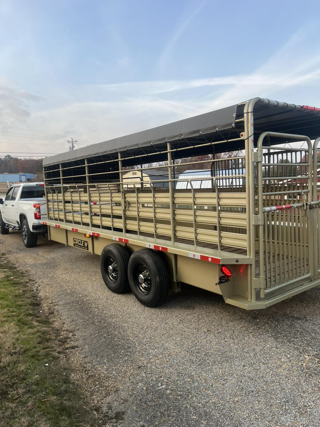 New 20x6.8 Circle W stock trailer... - R&F Trailer Sales | Facebook