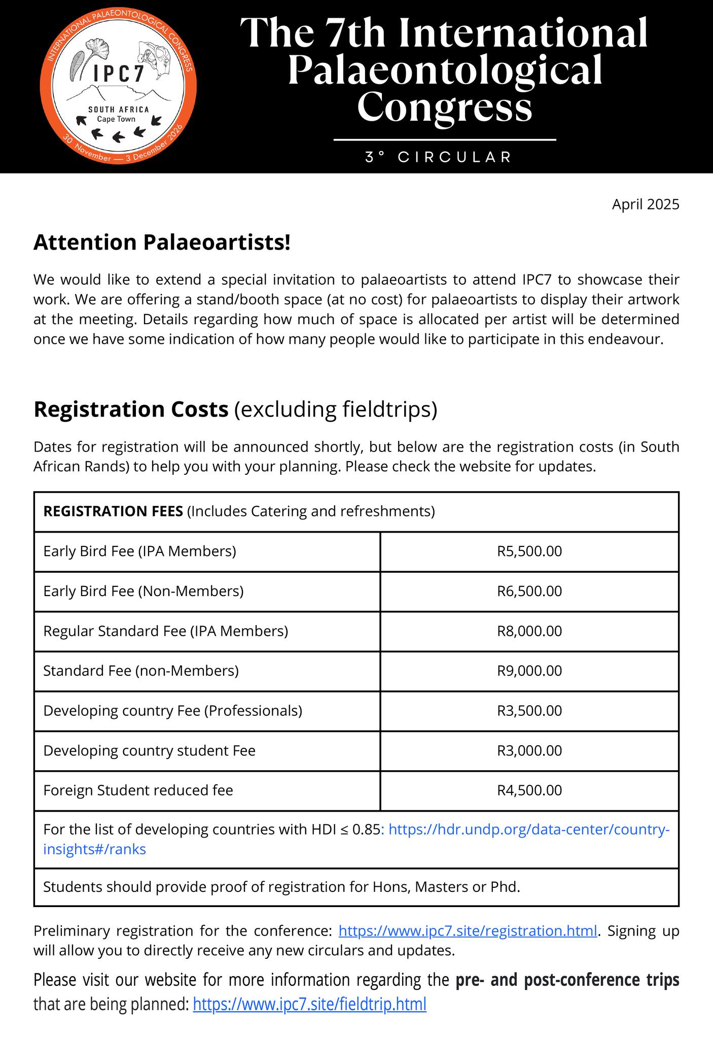 The Palaeontological Association