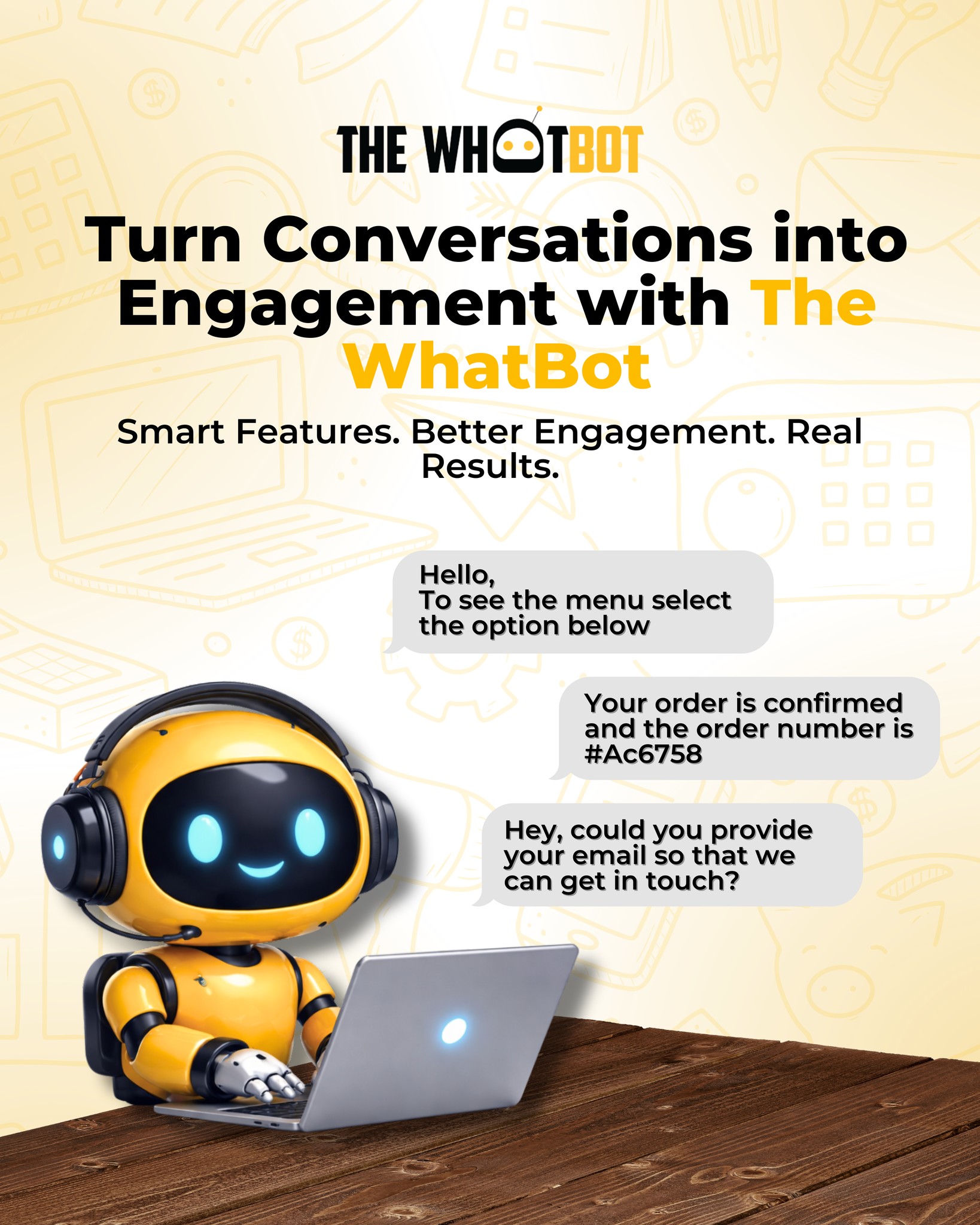 The WhatBot - 💬 Keep Your Customers Engaged with Smart AI Chatbot ...