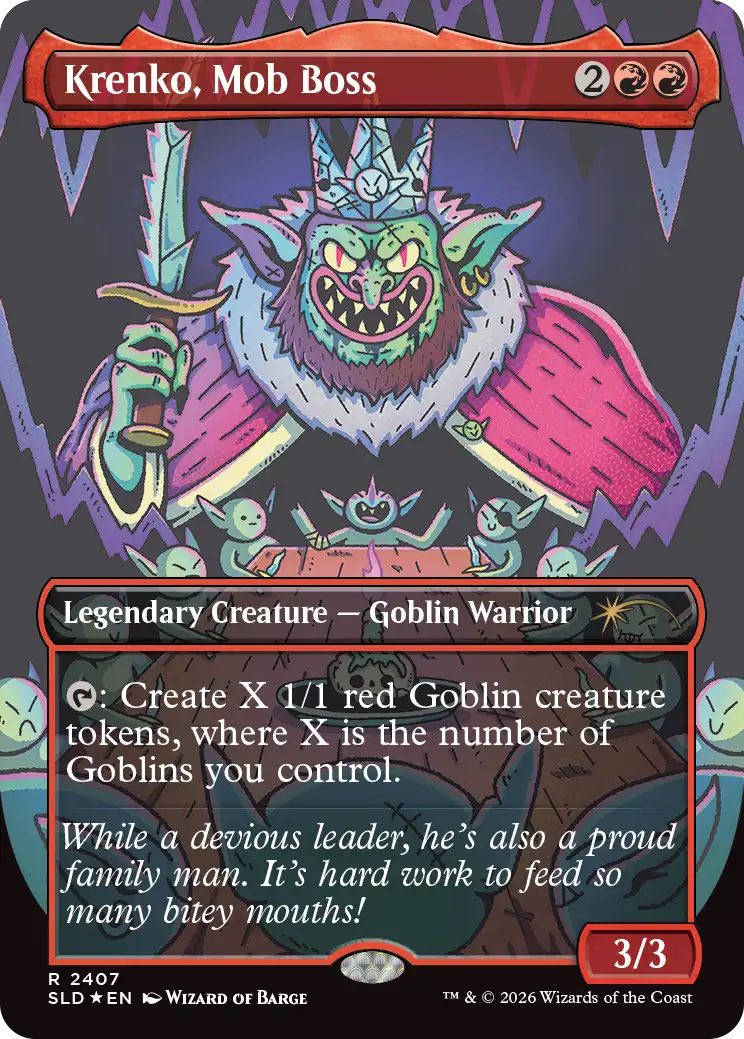Got the Magic: The Gathering Goblin Storm Secret Lair Commander Deck