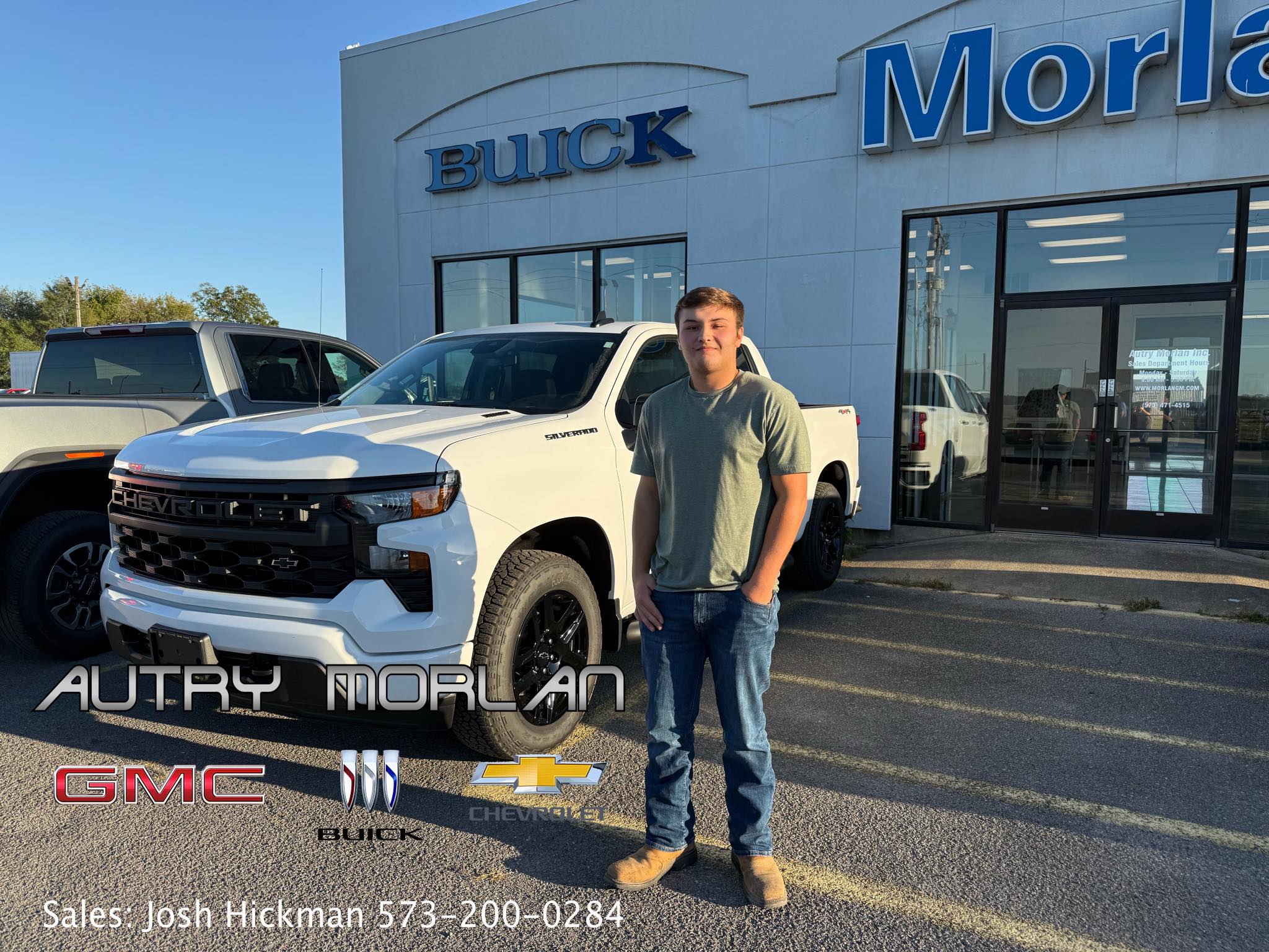 Joshua - 🎉 Congratulations to Carter Eaton on your new 2026 Chevy ...
