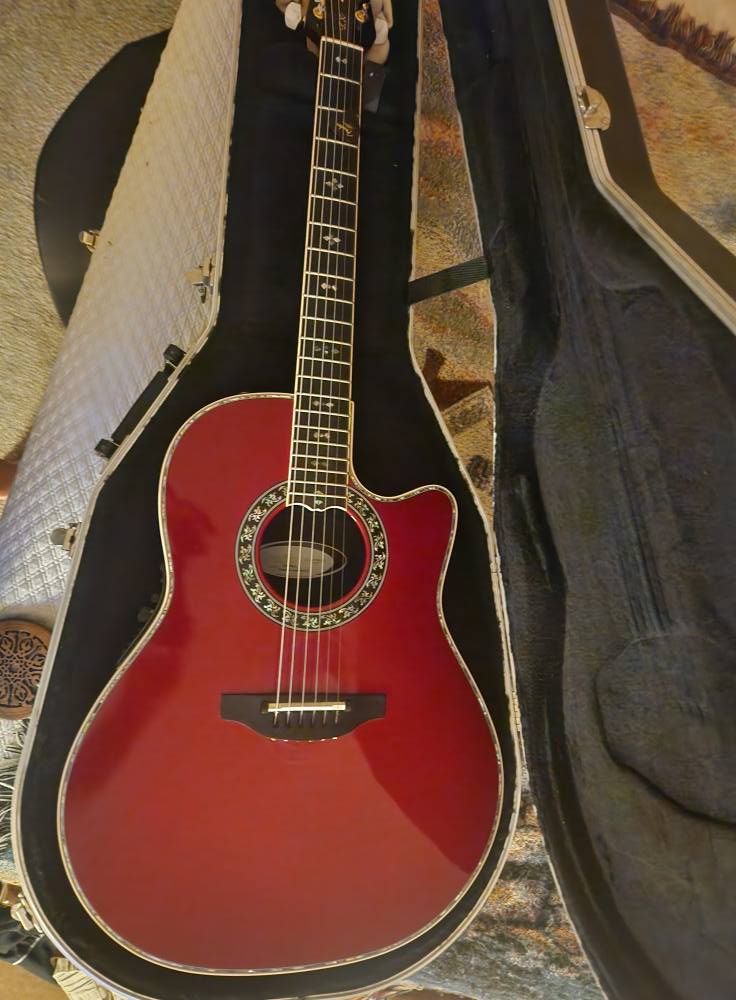 Custom Ovation guitars made in USA