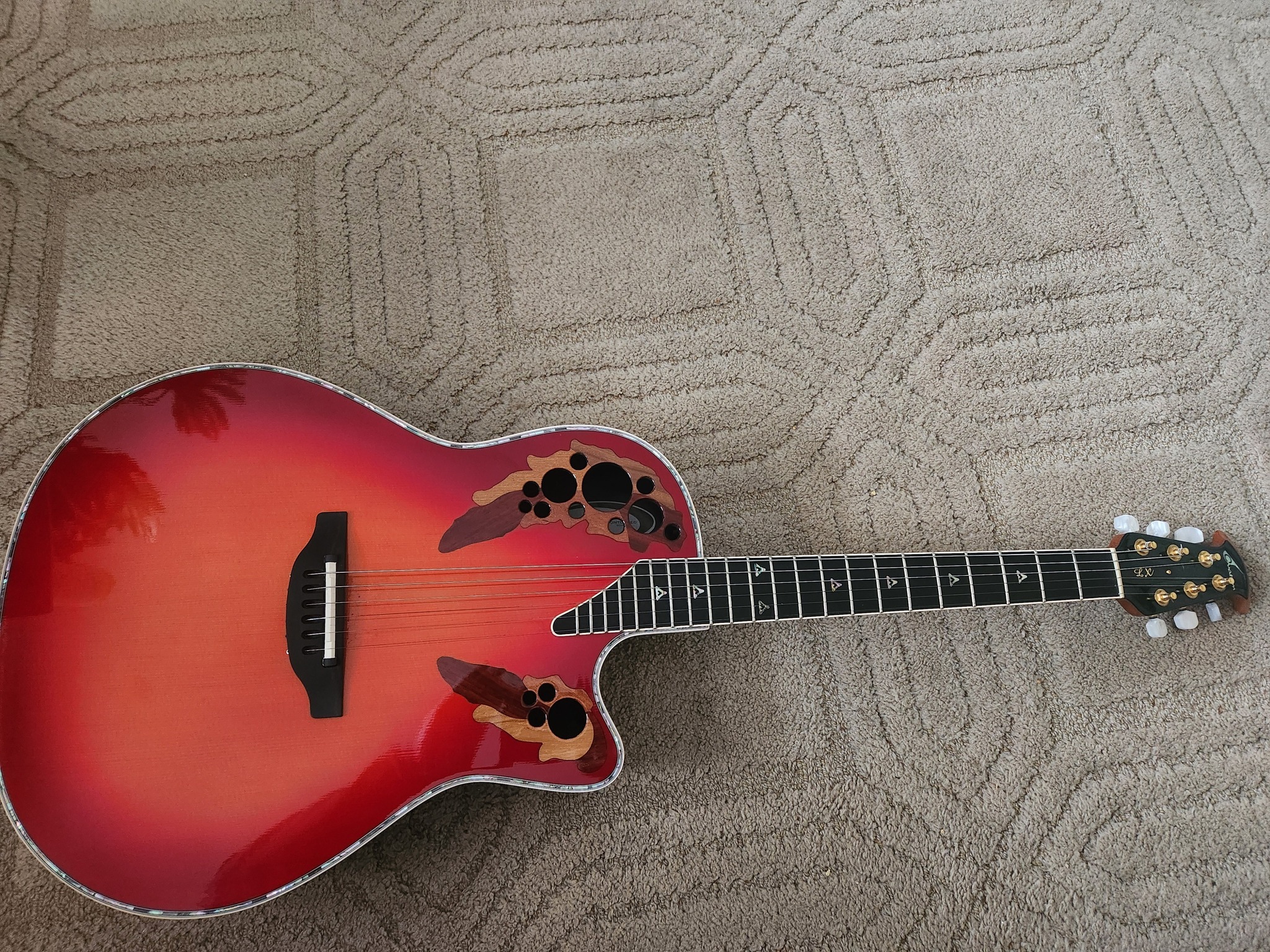 Custom Ovation guitars made in USA