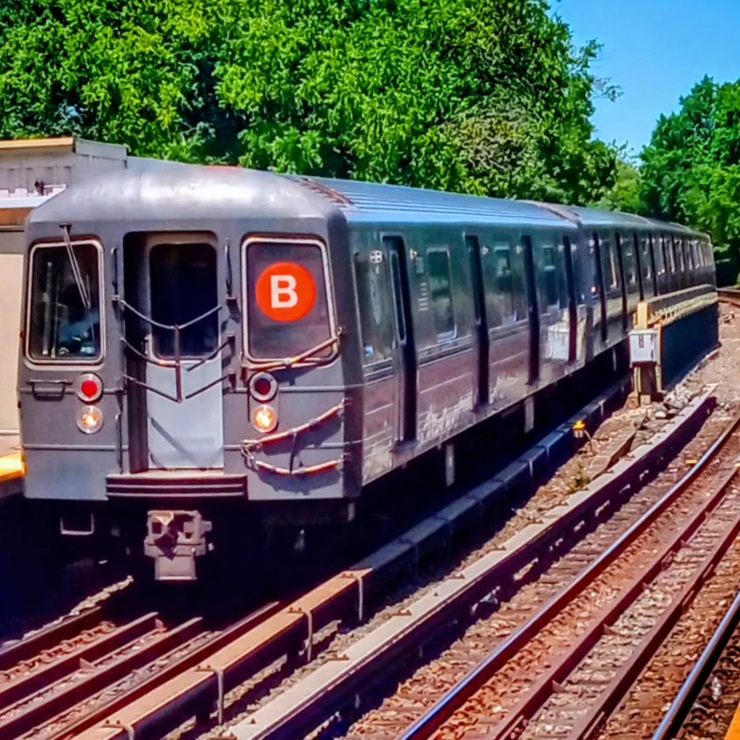 First B train to 57th Street station on June 30, 1968