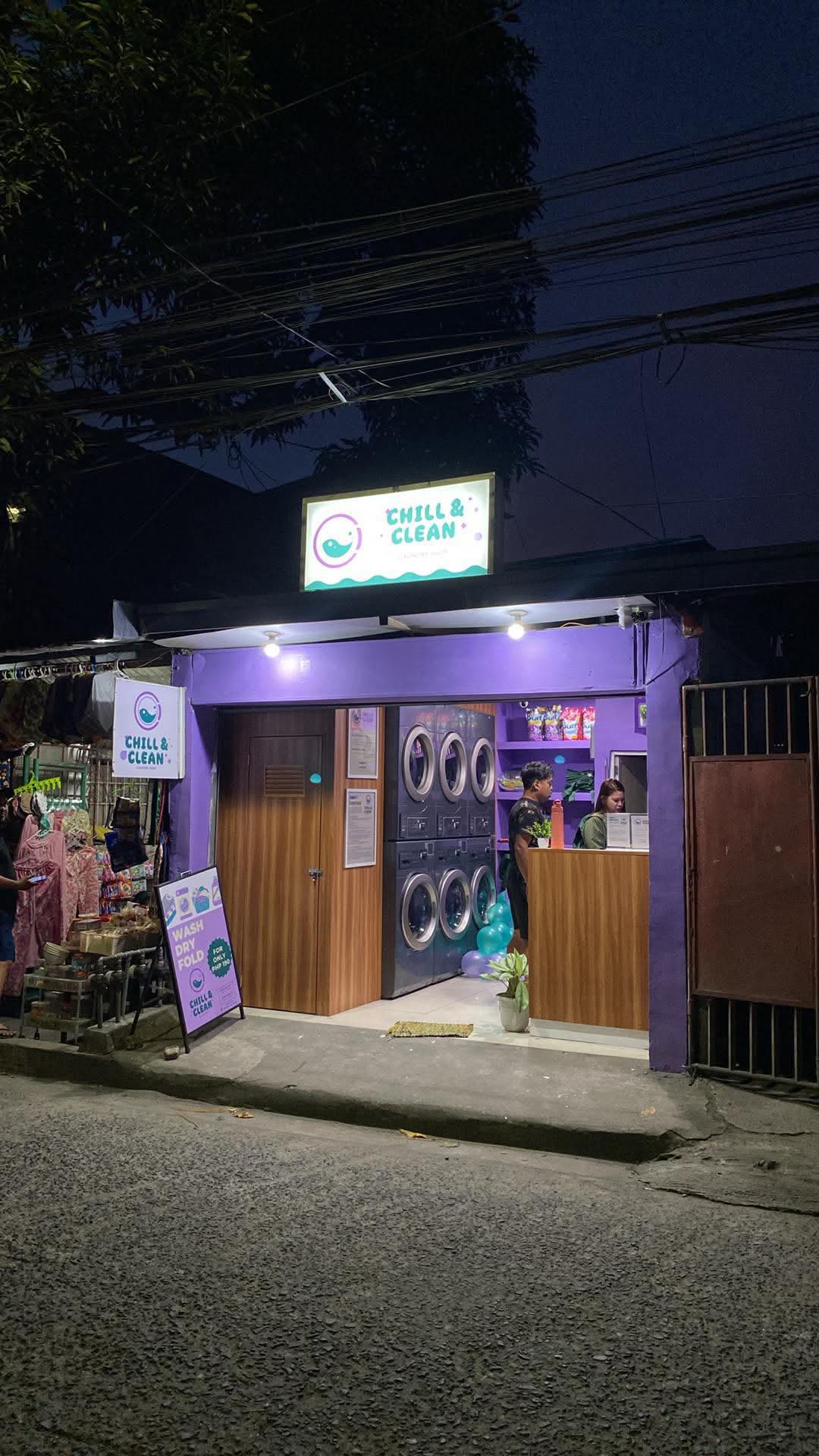 Chill & Clean Laundry Shop | Quezon City