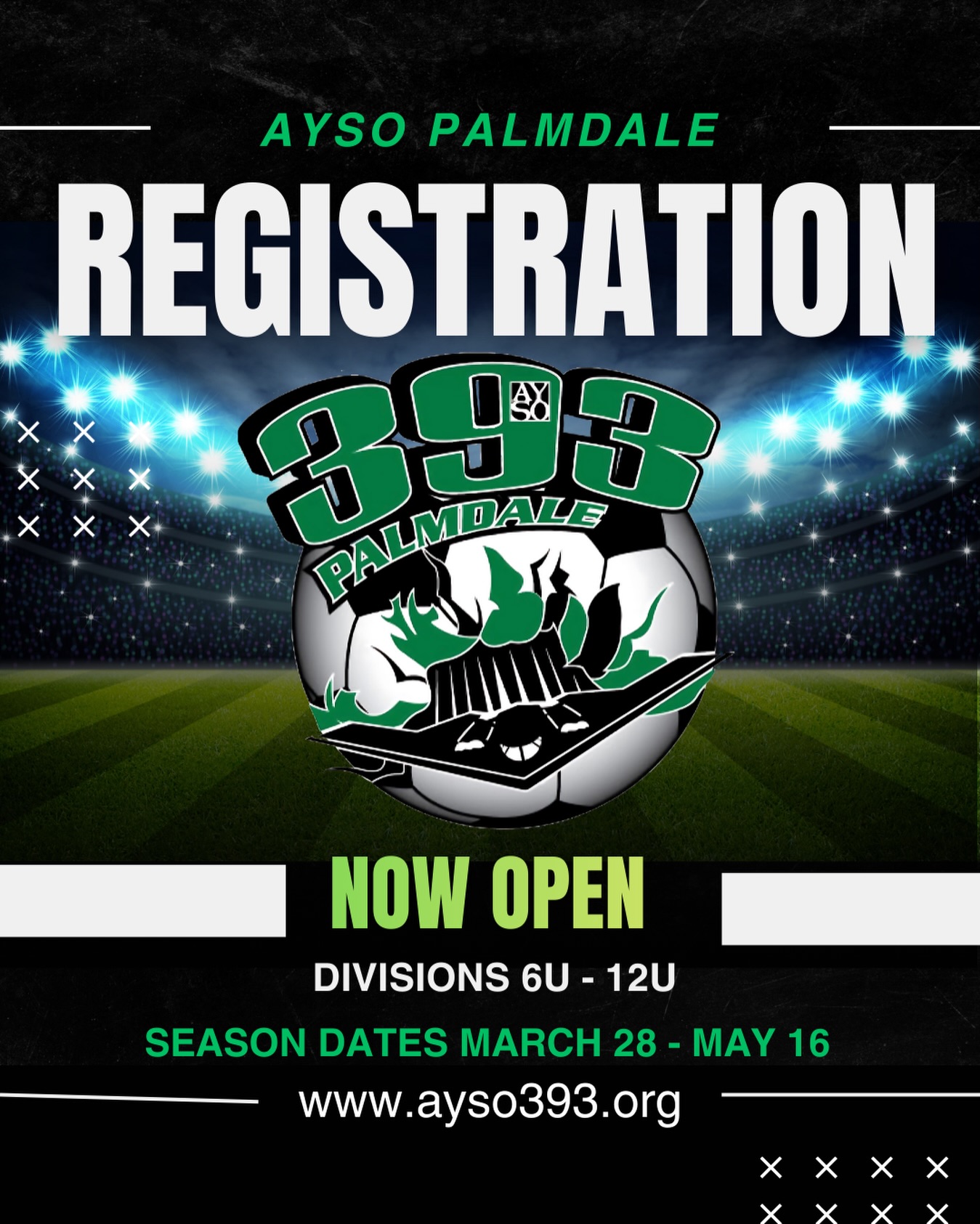 AYSO - Spring 2026 registration is now open! Divisions 6u-12u. Ayso393 ...