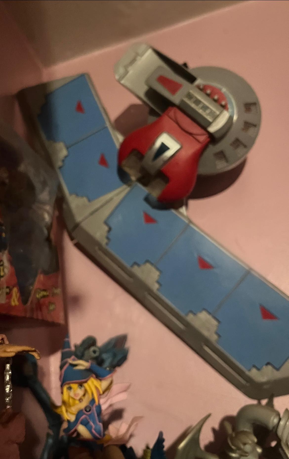 yugioh card holder arm Yu-Gi-Oh! Wallet  Steady Hands Duel Disk features a deck holder Armory Arm - Yugioh Artifacts