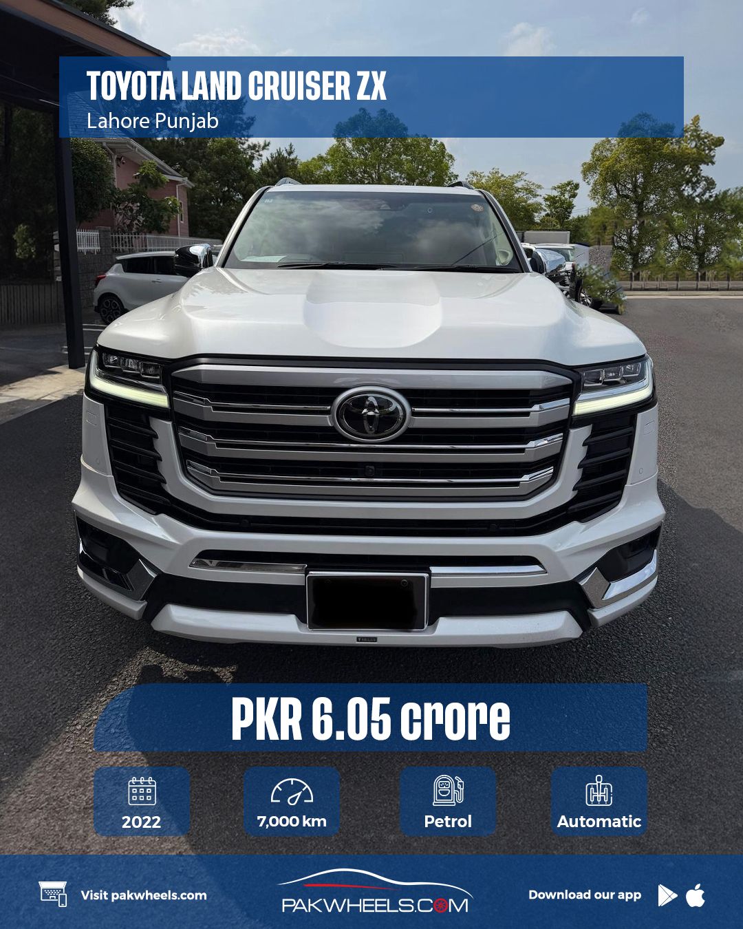 Toyota Land Cruiser ZX 2017 for sale in Lahore