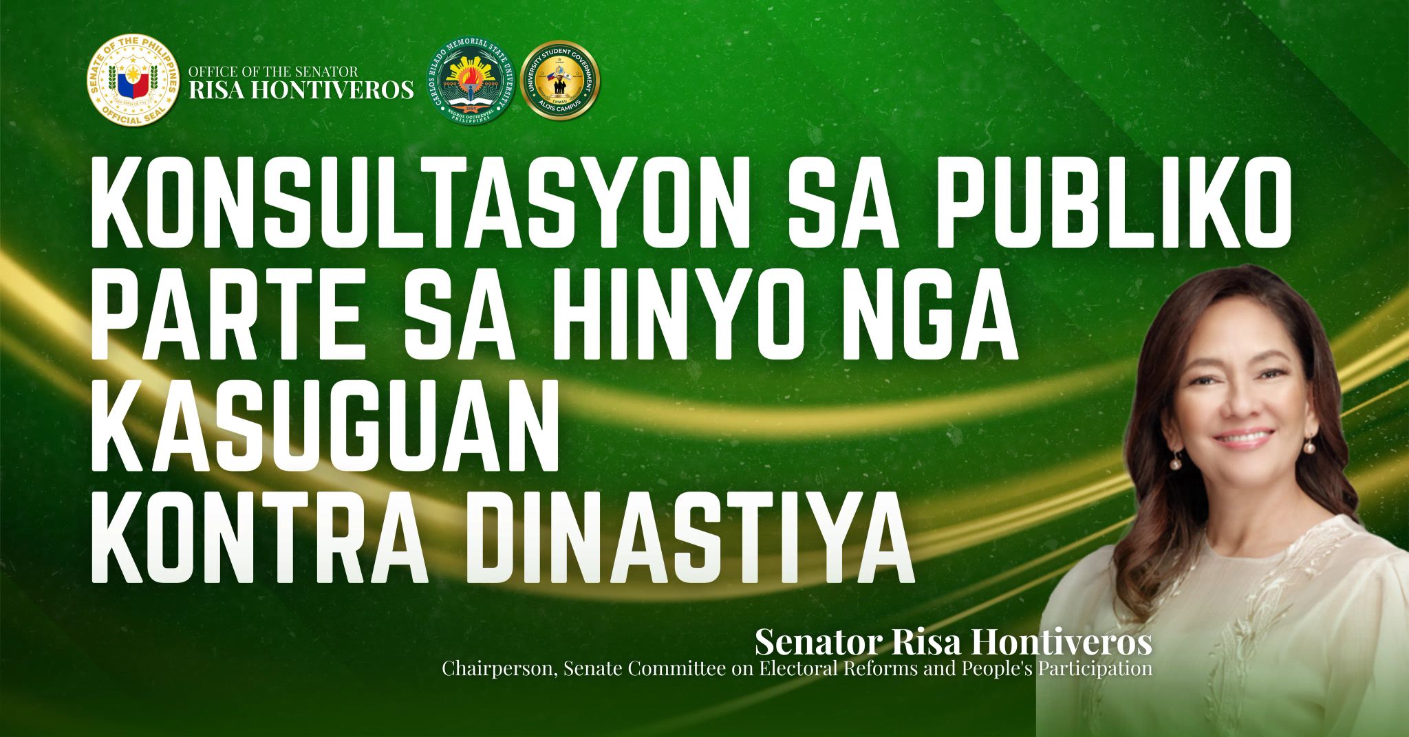 𝐎𝐮𝐫 𝐯𝐨𝐢𝐜𝐞𝐬, 𝐨𝐮𝐫 𝐟𝐮𝐭𝐮𝐫𝐞! 🏛️ We are honored to welcome Senator Risa ...