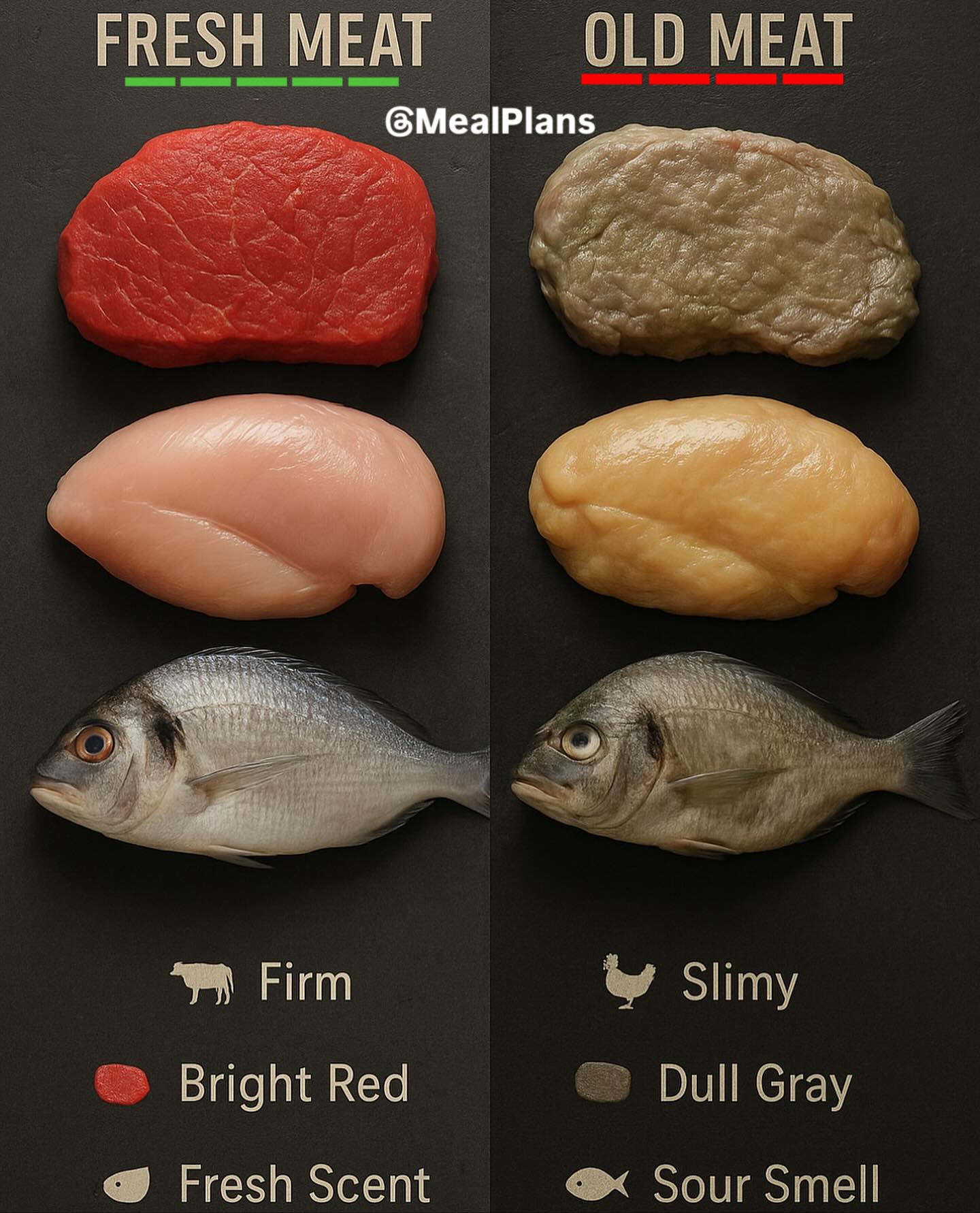 MealPlans - Don’t play roulette with your food. Fresh meat is firm ...