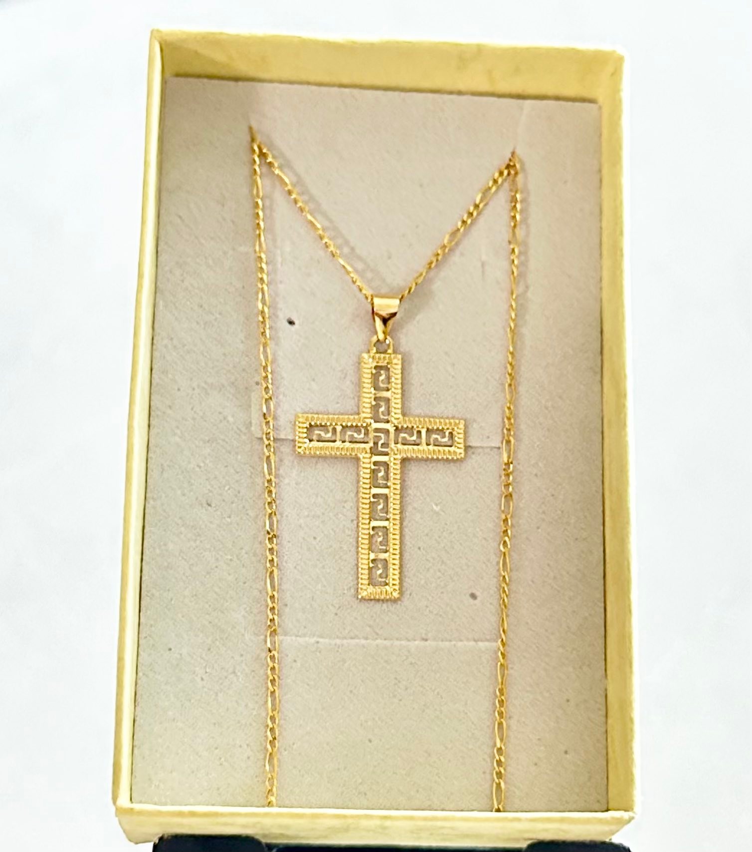 K18 gold miraculous necklace for faith and protection